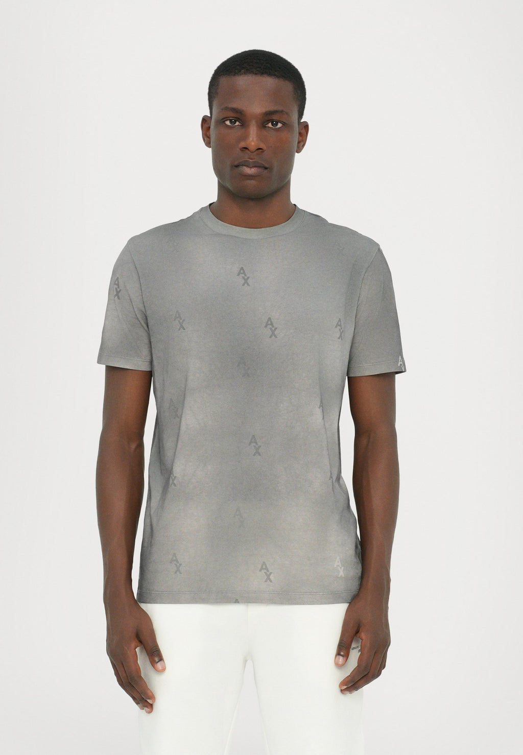 Print T-shirt - dark gray