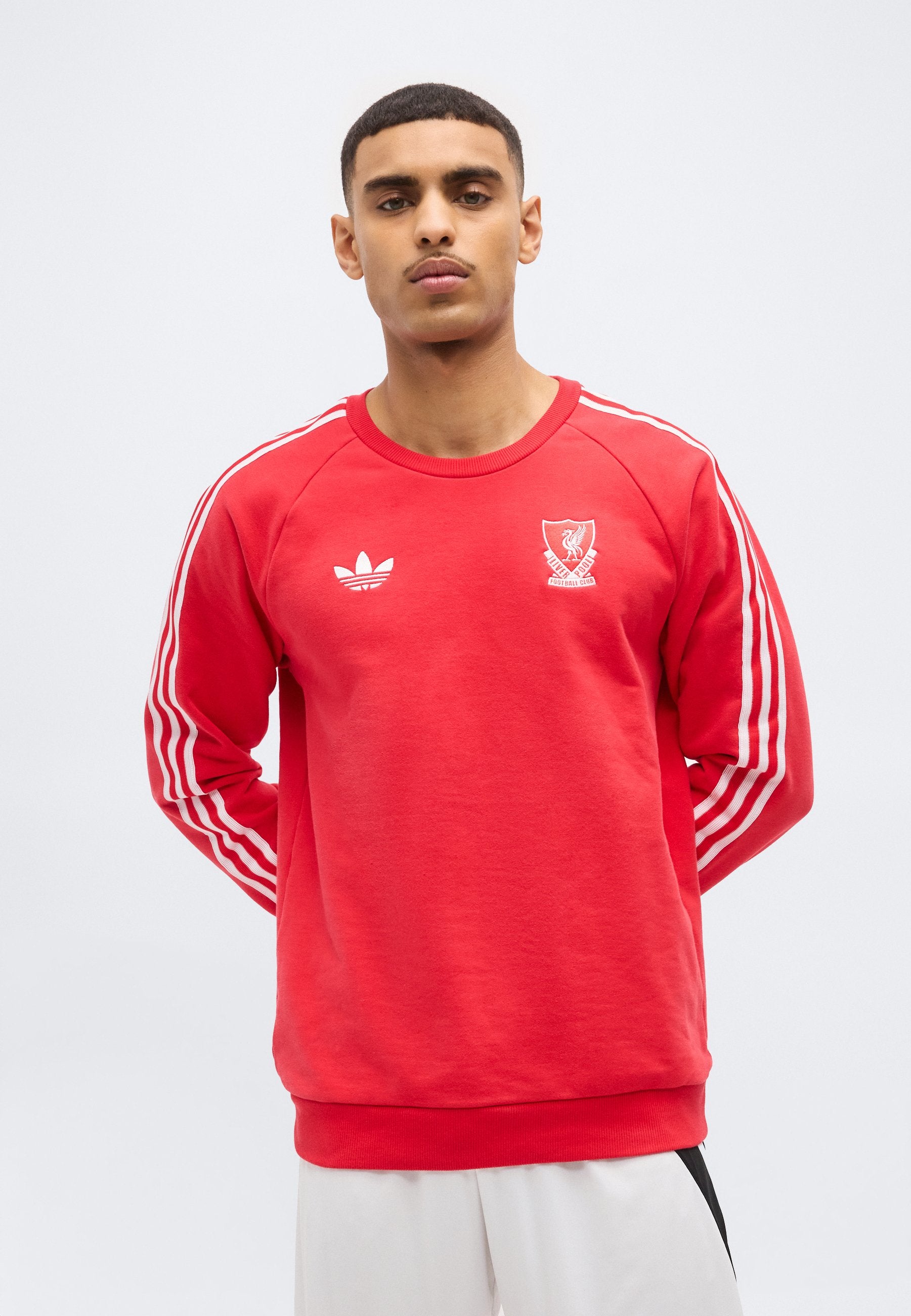 LIVERPOOL FC CREW  - Club wear - pure ruby