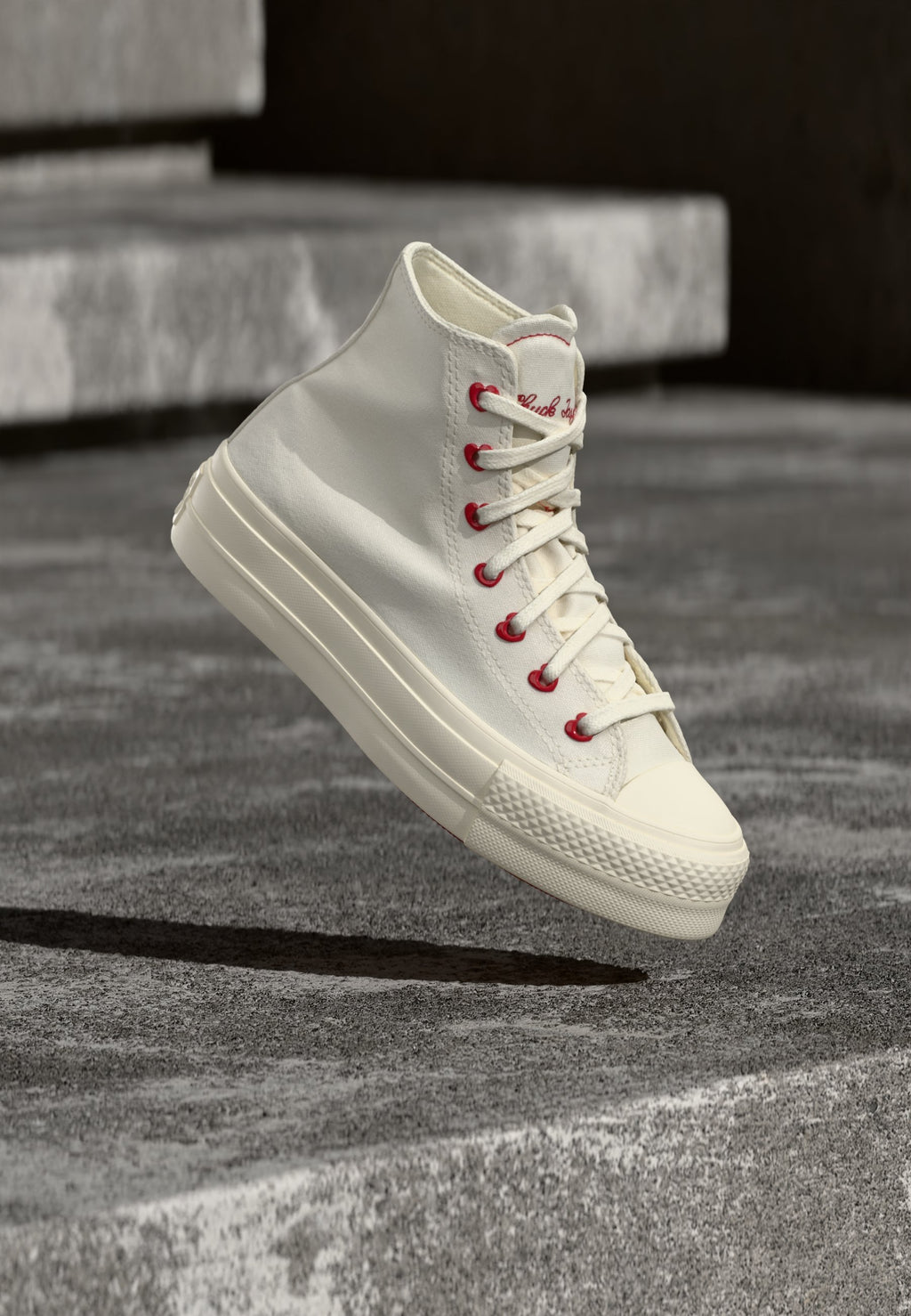 CHUCK TAYLOR ALL STAR LIFT - Baskets montantes - vintage white/egret/days ahead