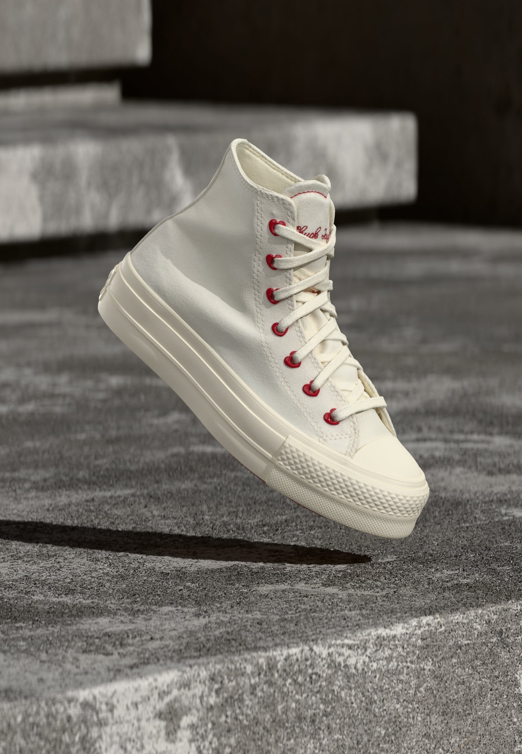 CHUCK TAYLOR ALL STAR LIFT - Baskets montantes - vintage white/egret/days ahead