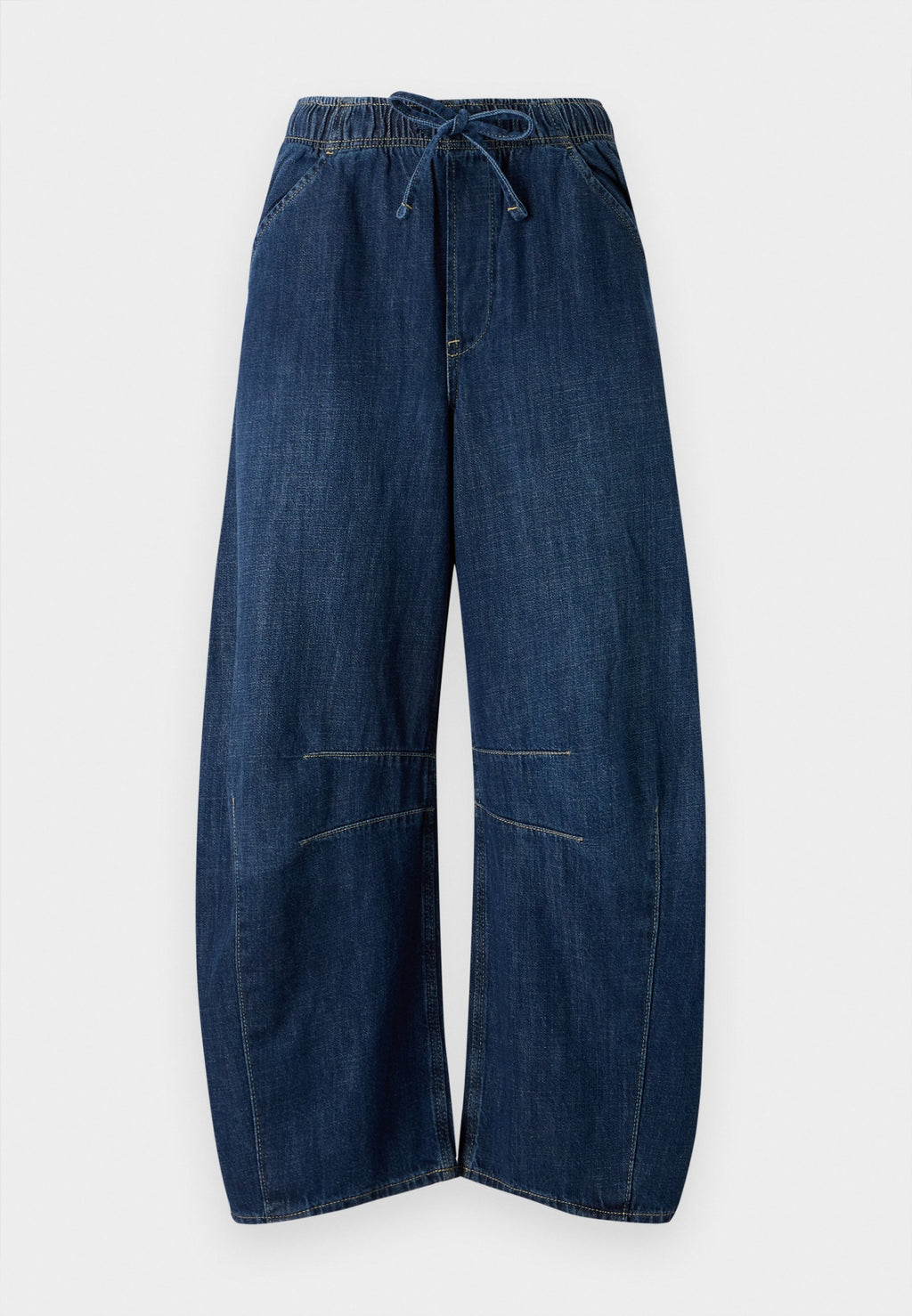 HORSESHOE PULL ON HERRICK - Wide Leg - dark indigo
