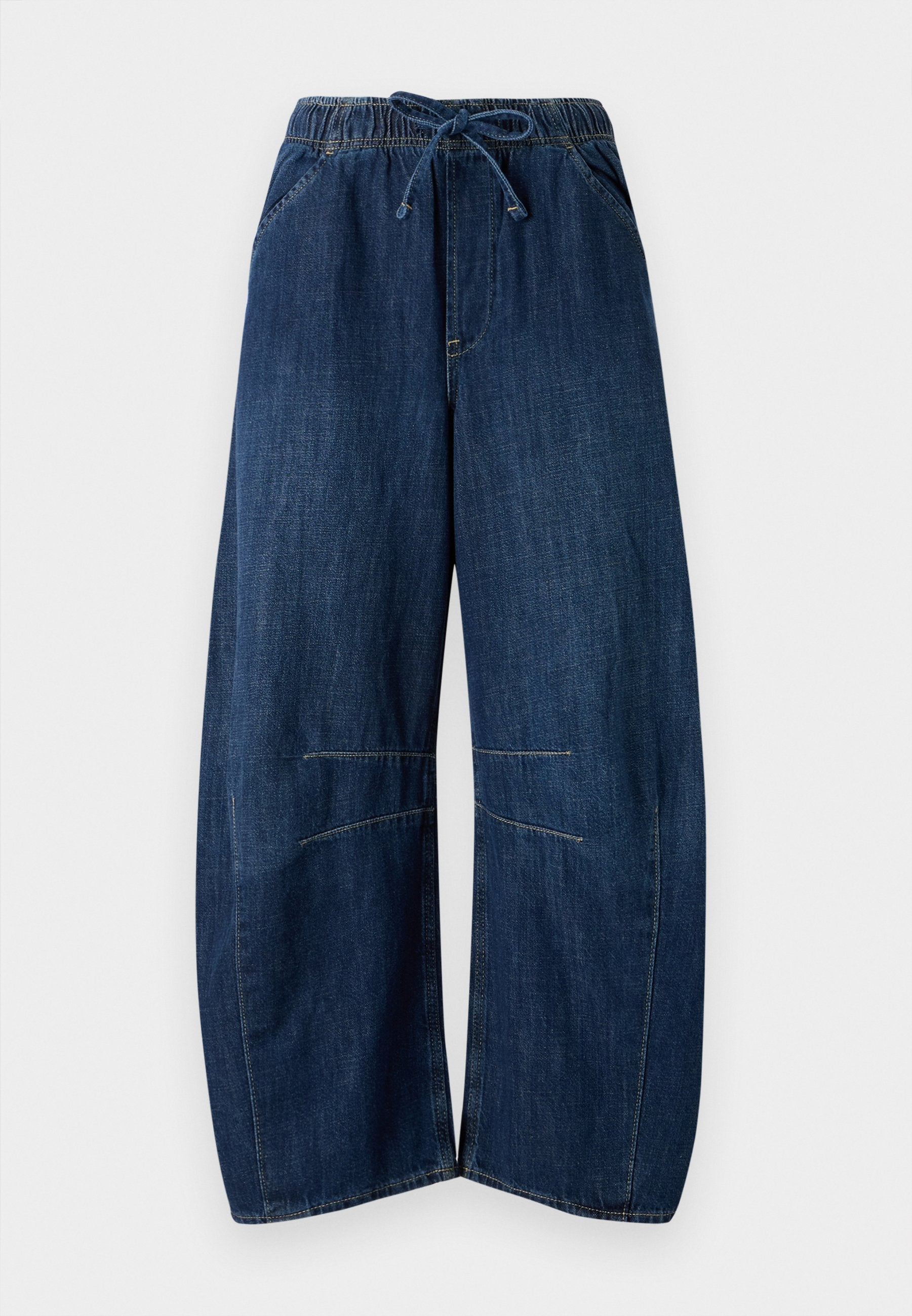 HORSESHOE PULL ON HERRICK - Wide Leg - dark indigo
