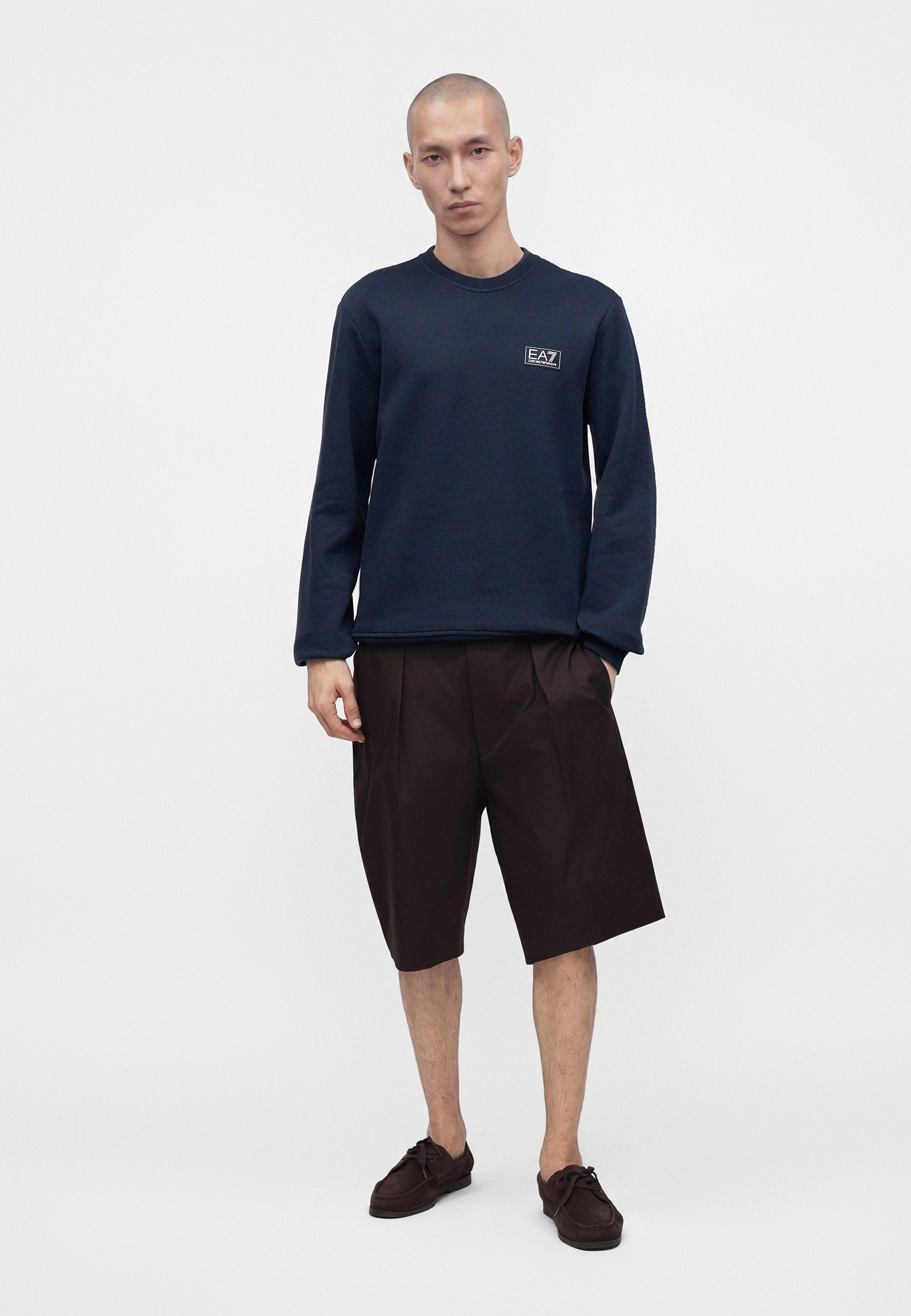 TRAIN REFINED - Sweatshirt - dark blue