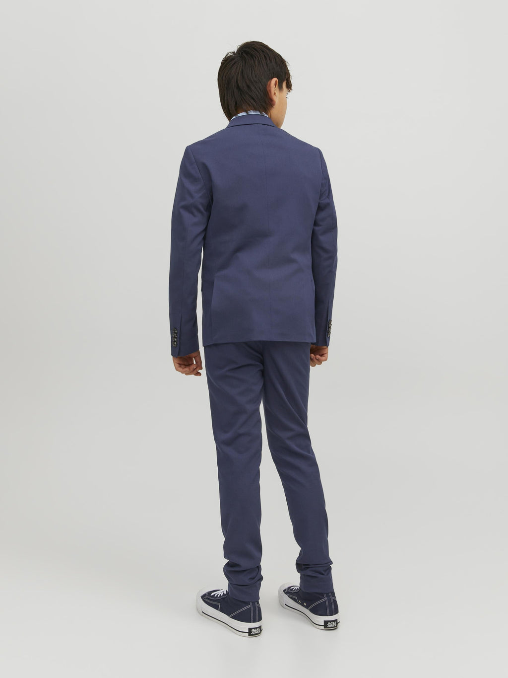 Single-breasted JPRSOLAR Junior - Suit jacket - medieval blue