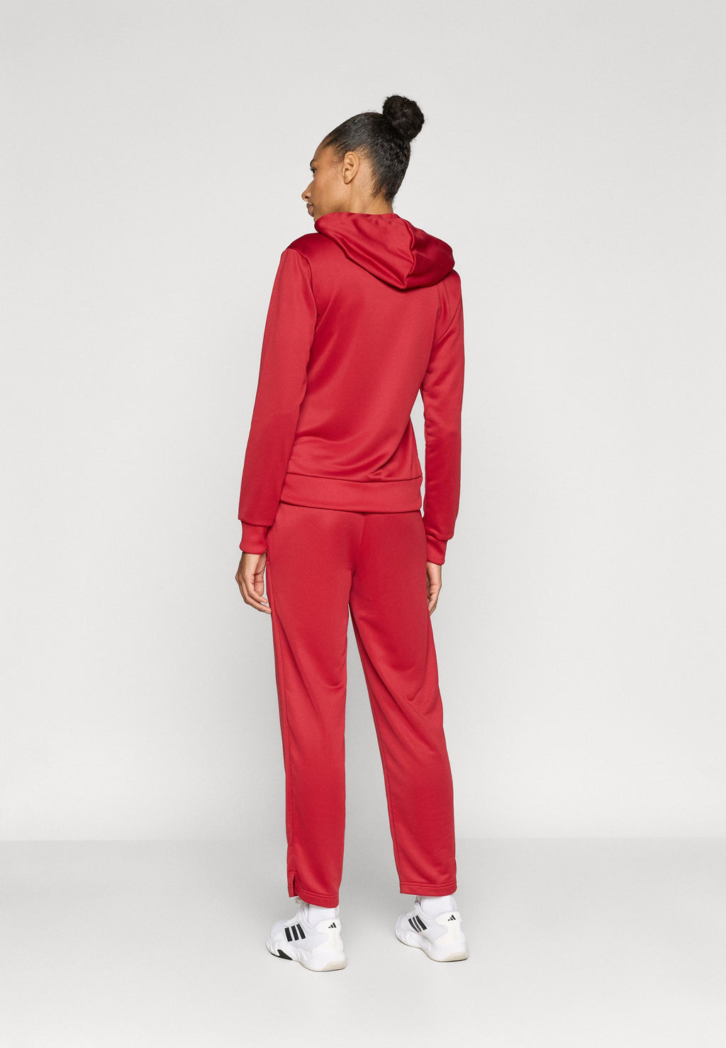 ESSENTIALS LINEAR - Tracksuit - active maroon