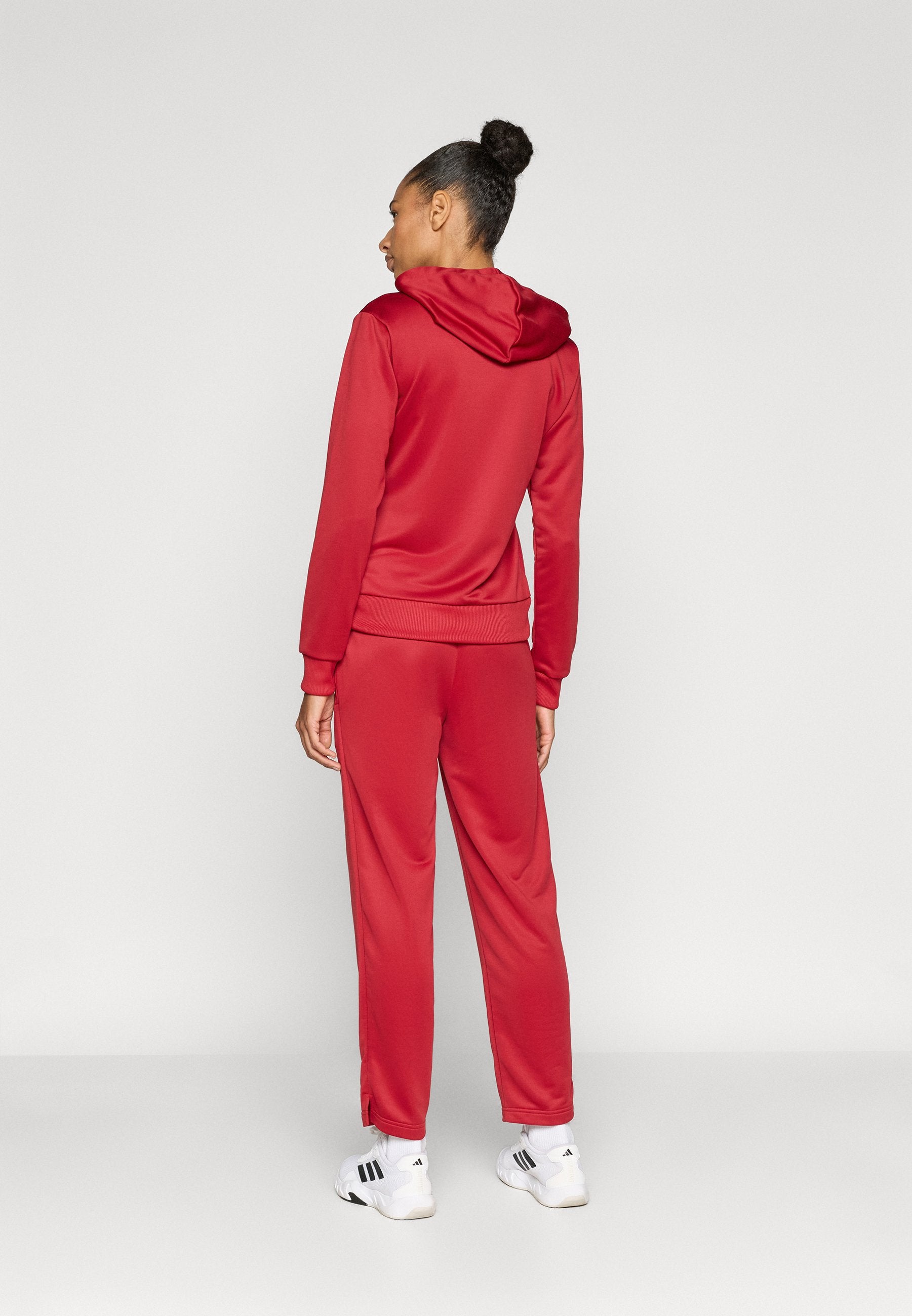 ESSENTIALS LINEAR - Tracksuit - active maroon