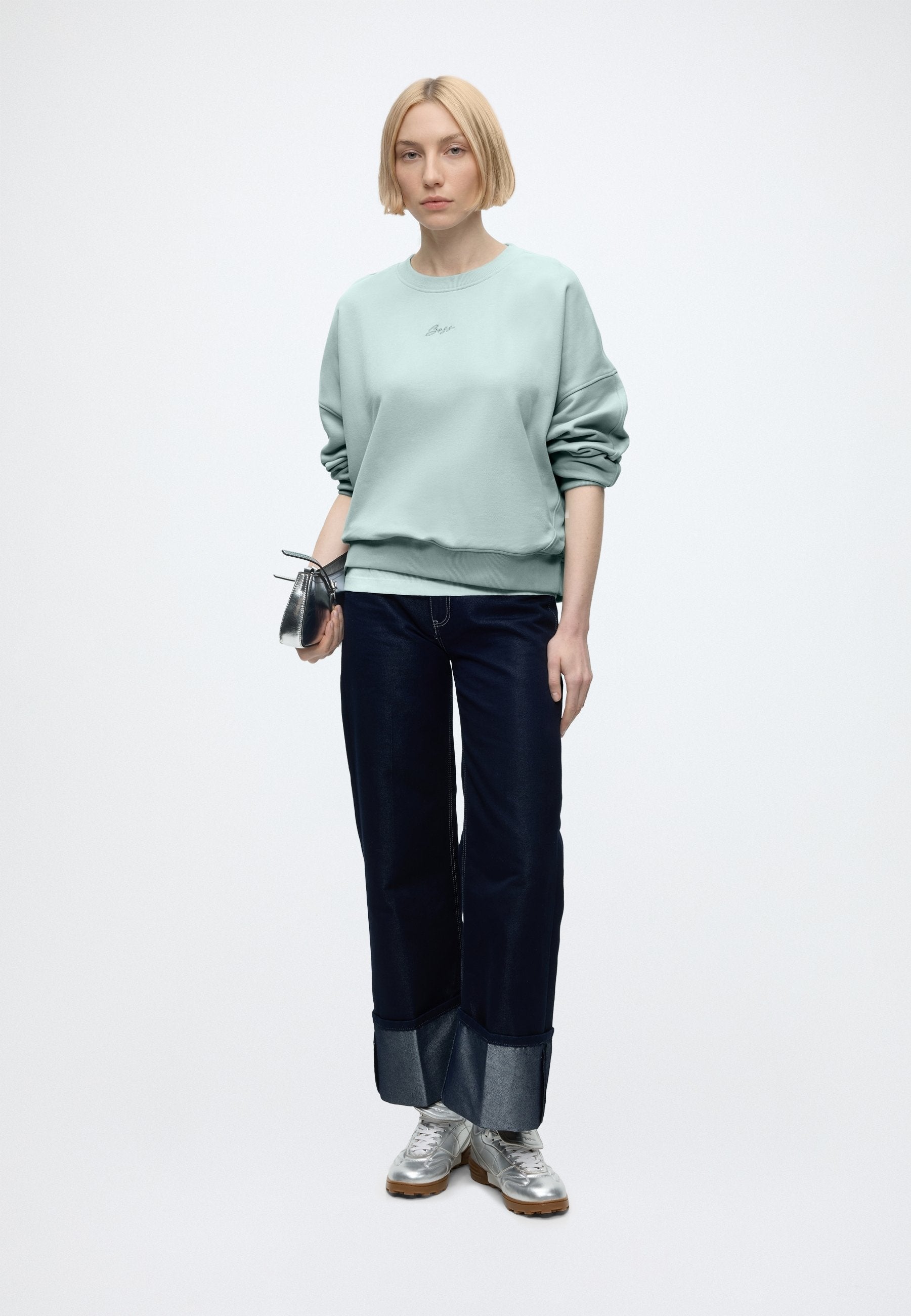 EVER - Sweat-shirt - vert clair