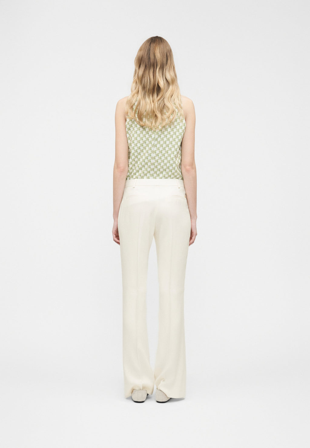 HILOTINNA - Trousers - open white