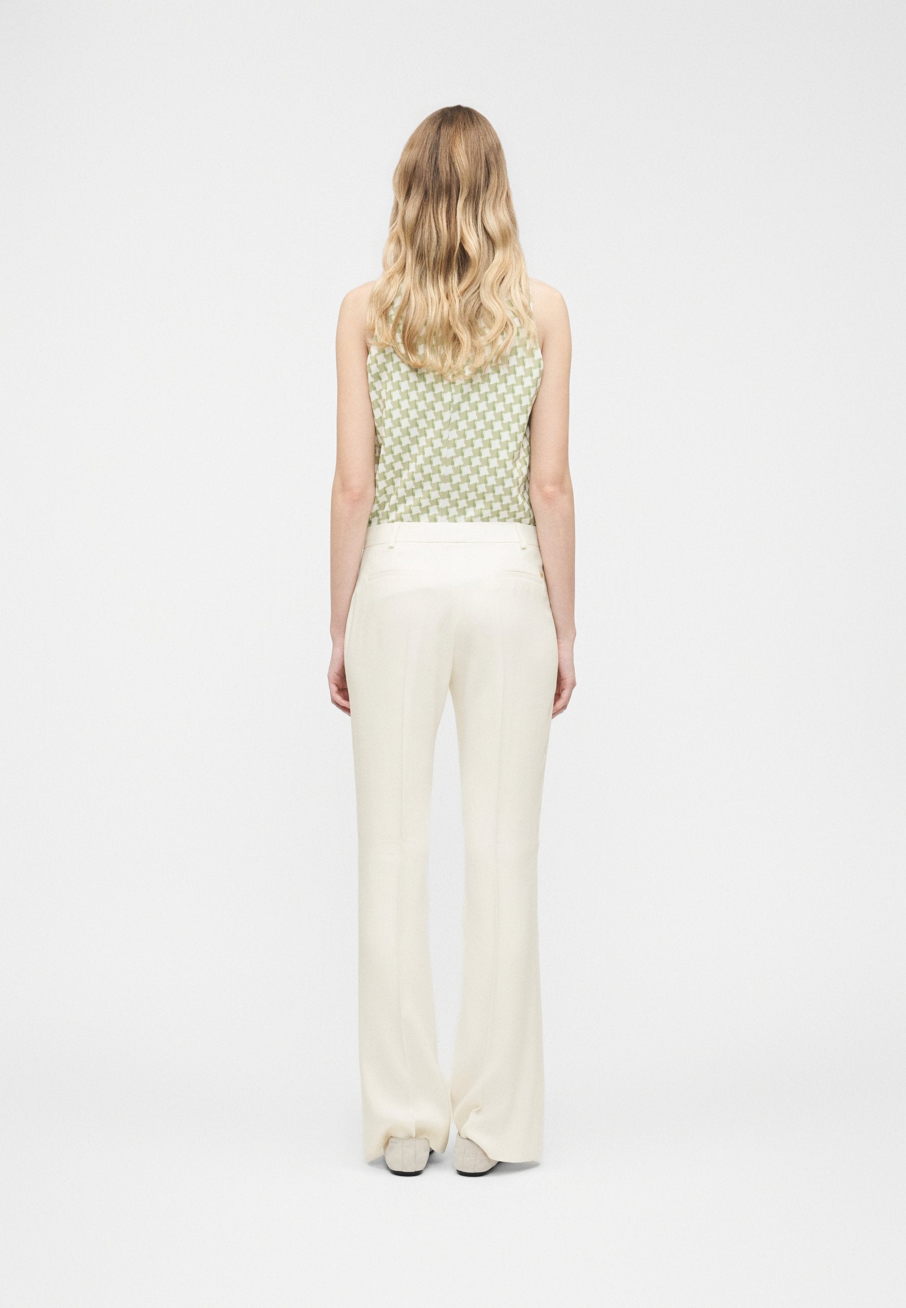 HILOTINNA - Trousers - open white