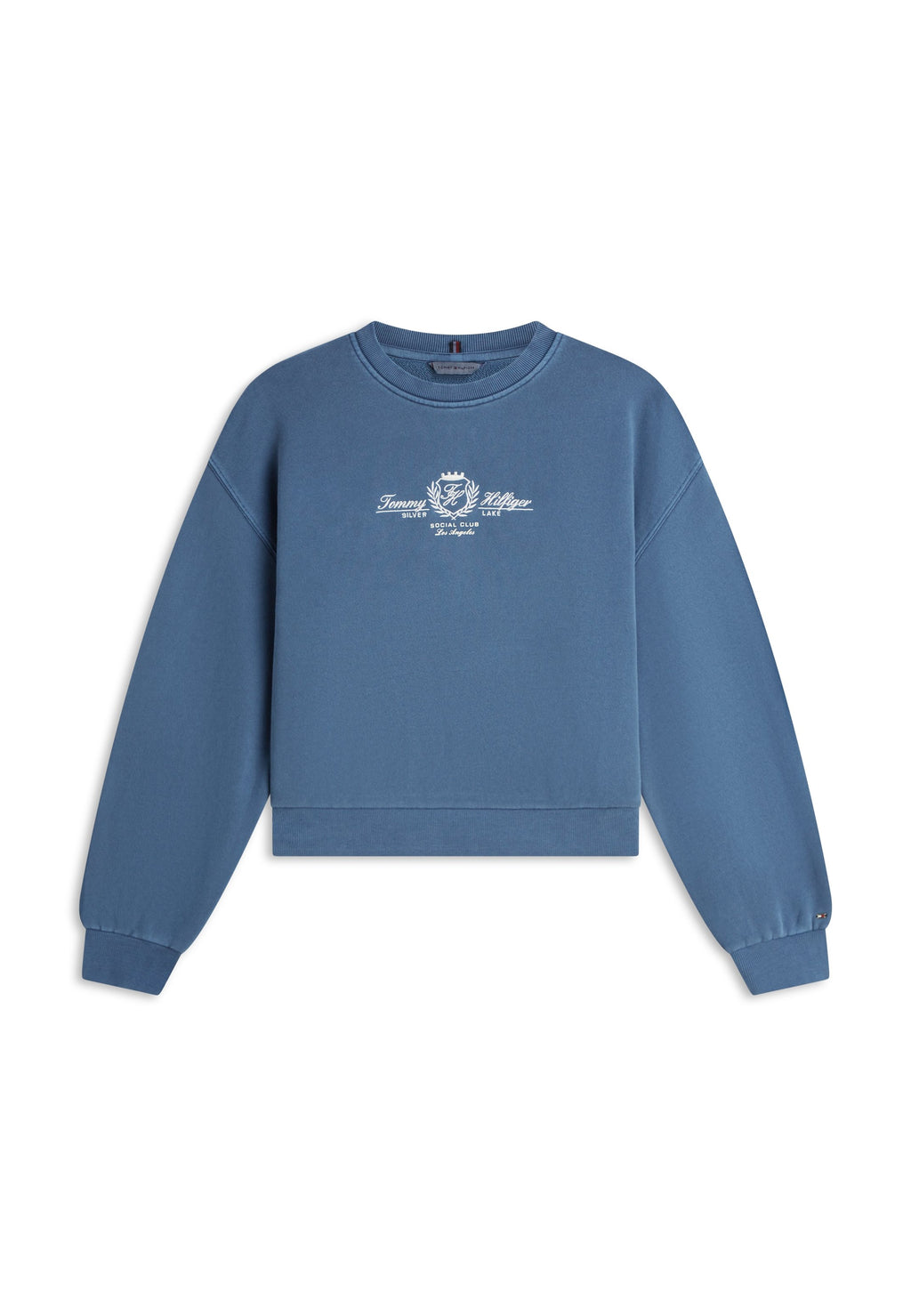 CREST EMBROIDERY RELAXED TERRY SWEATSHIRT - Sweatshirt - dark night navy