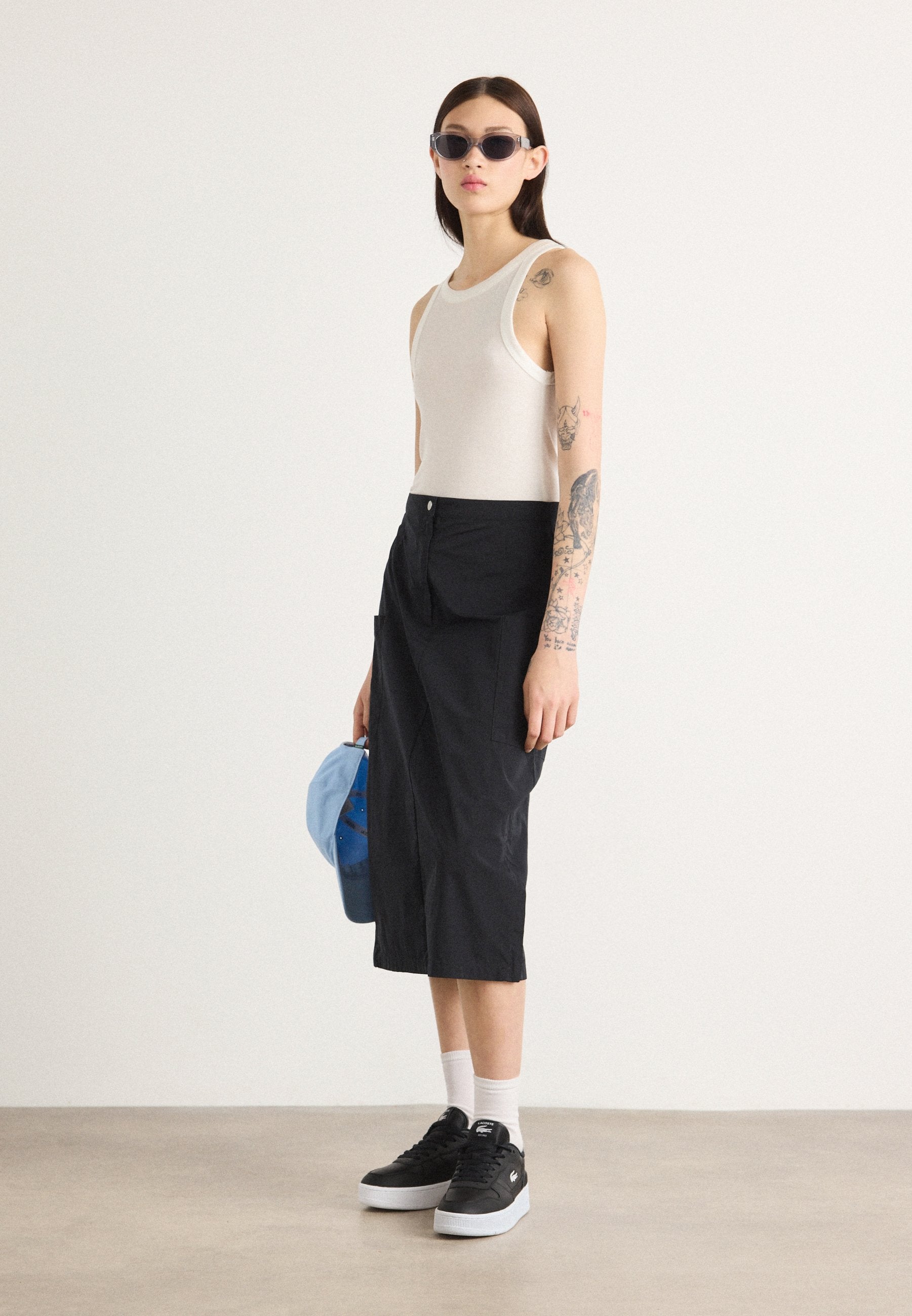 T-CLIP PLAT - Trainers - black/white