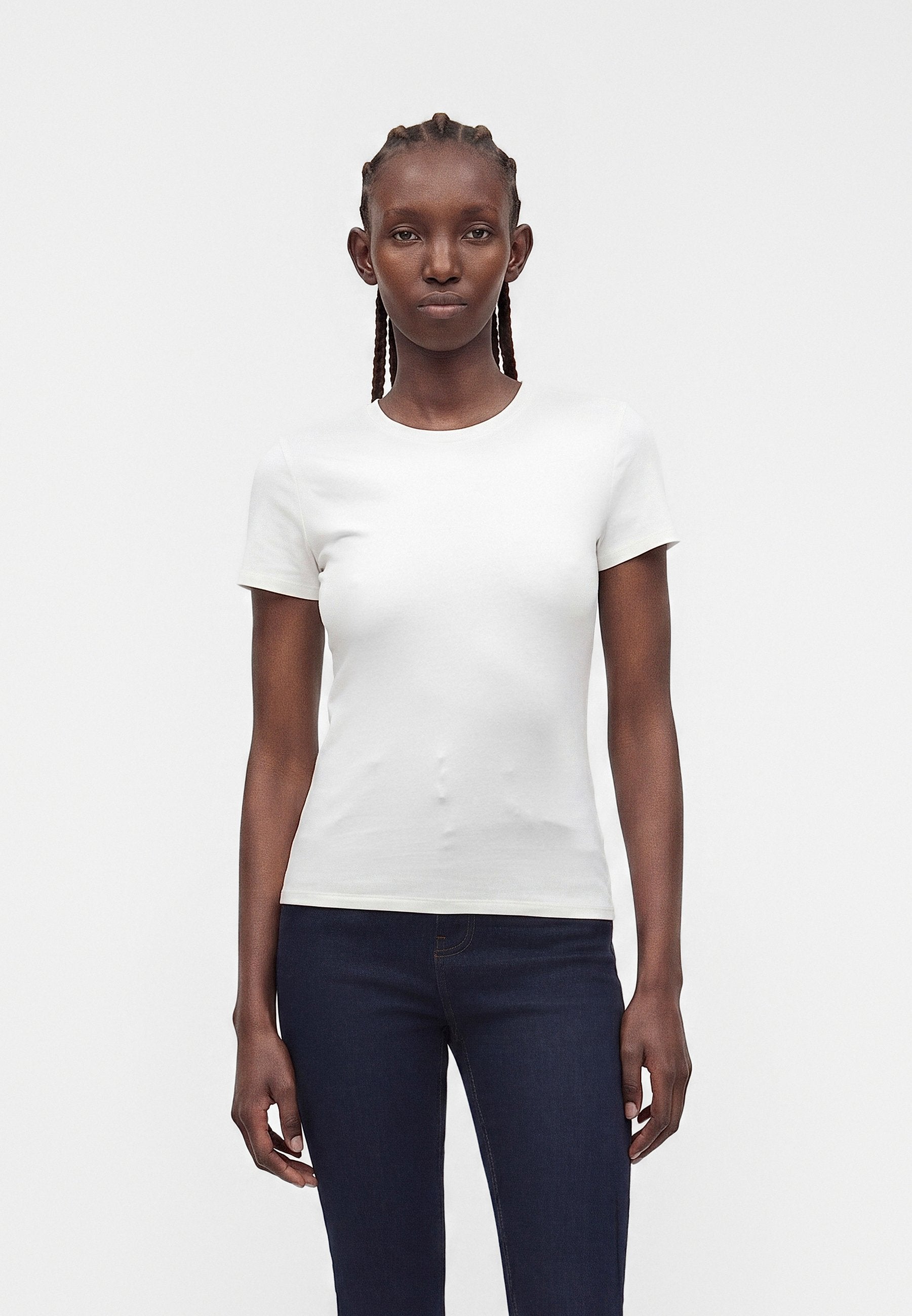 CREW - Basic T-shirt - fresh white