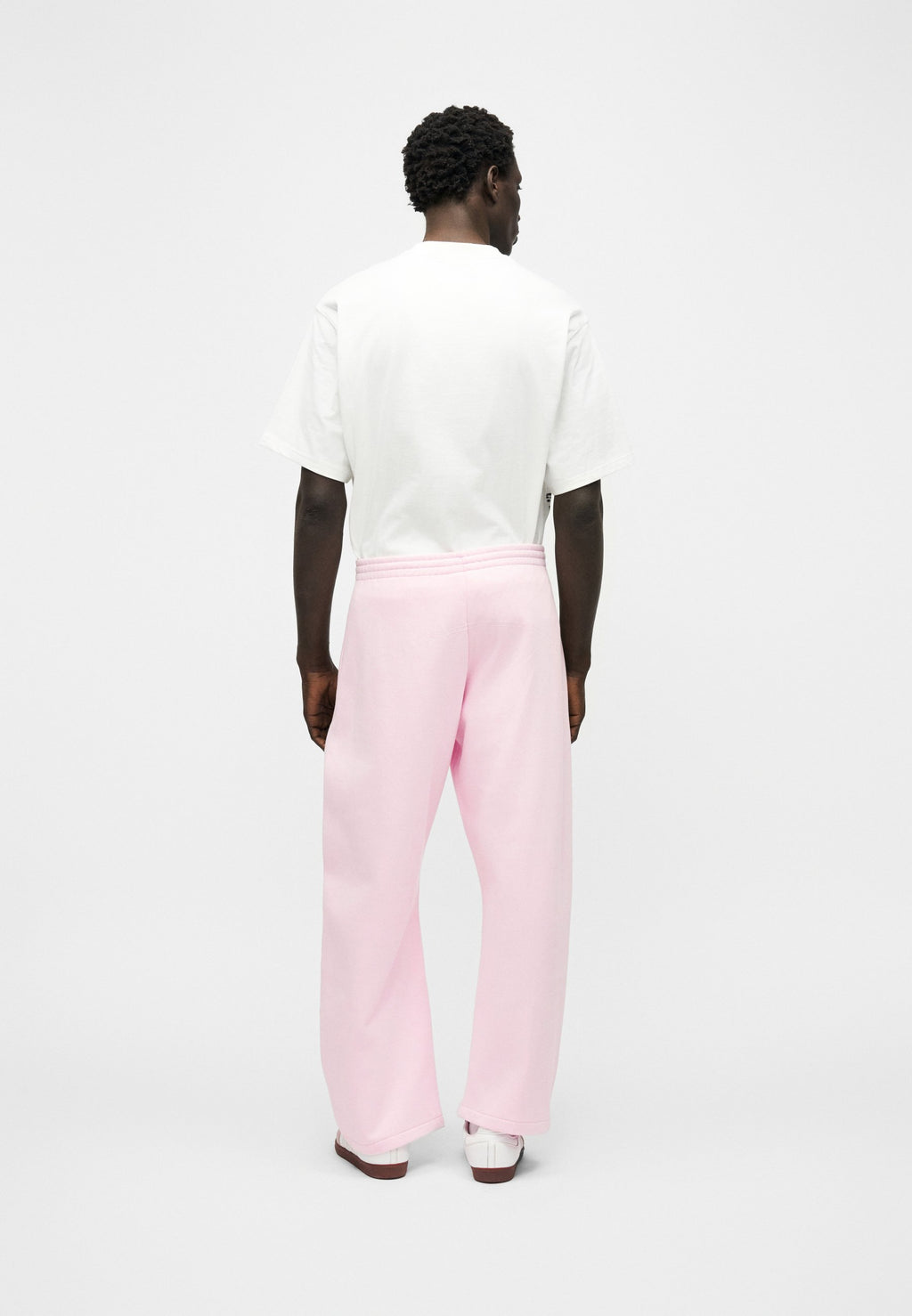 PANTALON GRAPHIQUE UNISEXE - Bas de survêtement - rose clair