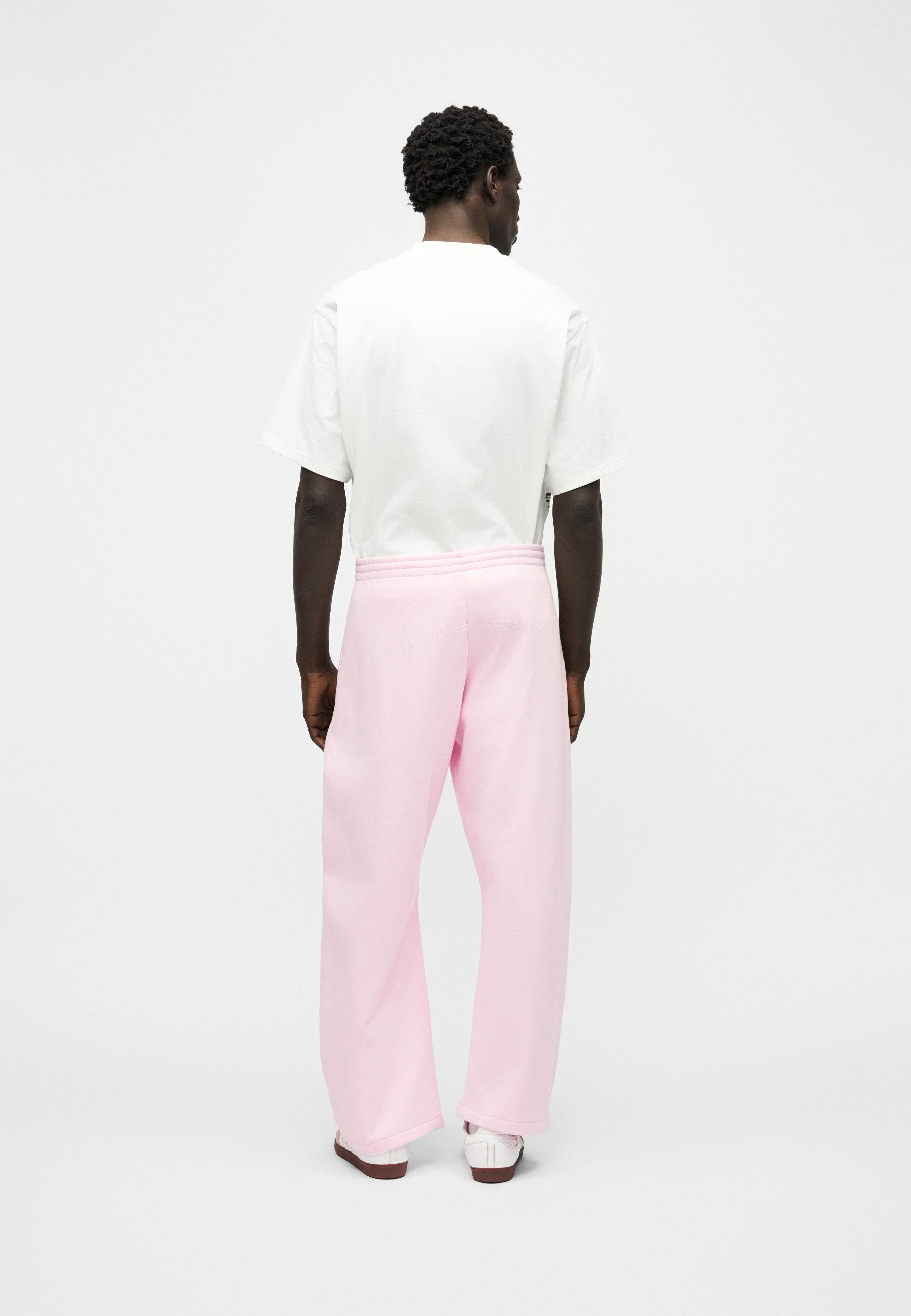 PANTALON GRAPHIQUE UNISEXE - Bas de survêtement - rose clair