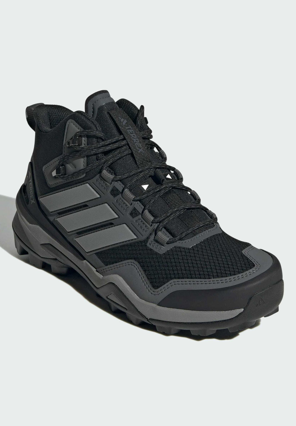 TERREX SKYCHASER MID GTX W - Hiking shoes - core black   grey three   grey six