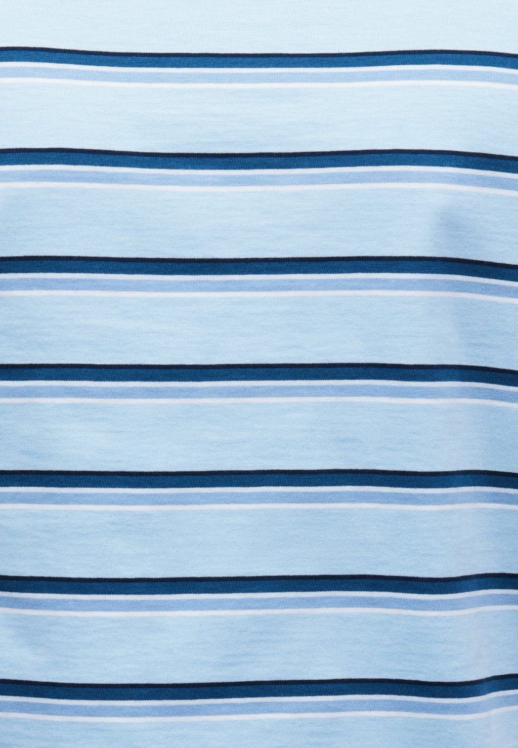 EVERYDAY CREW STRIPE - Print T-shirt - cerulean blue
