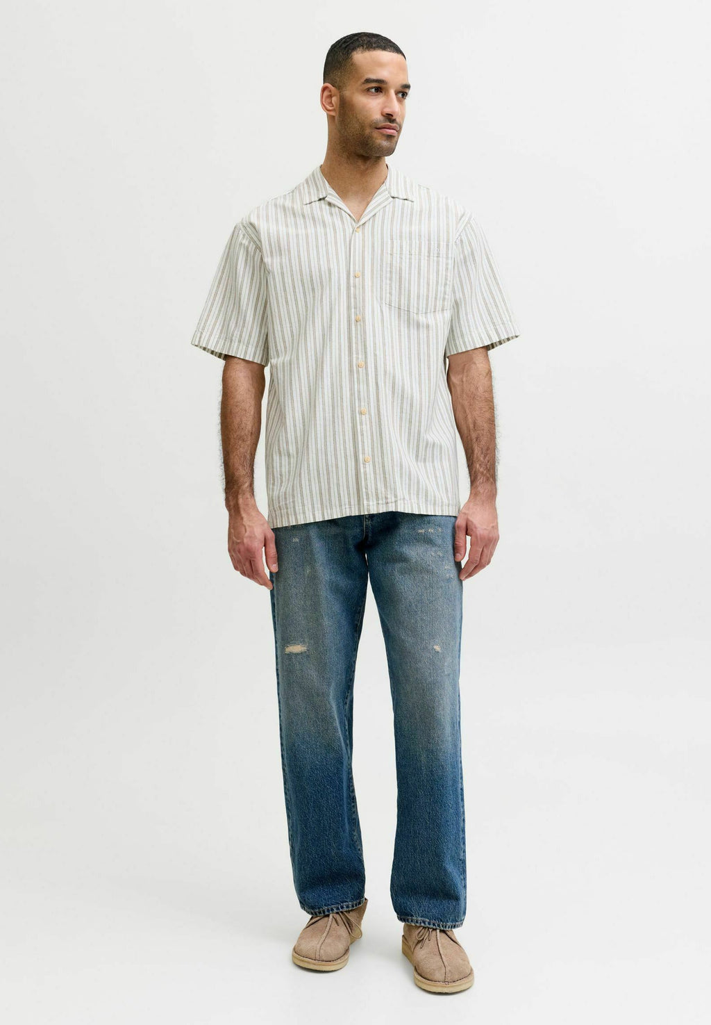 POPELIN HEMD RDD POPELIN HEMD - Shirt - cloud dancer