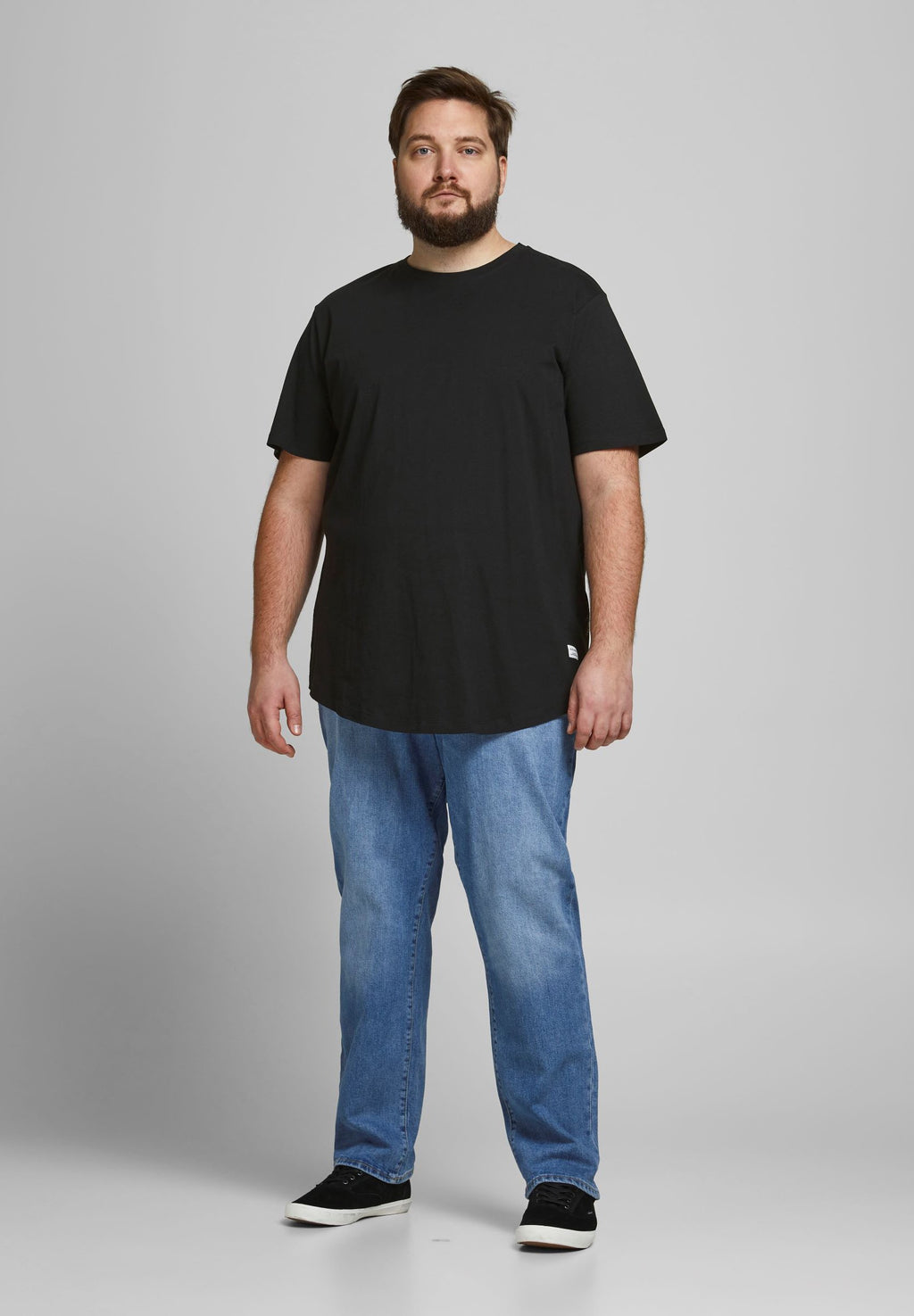 NOA TEE CREW NECK - Basic T-shirt - black