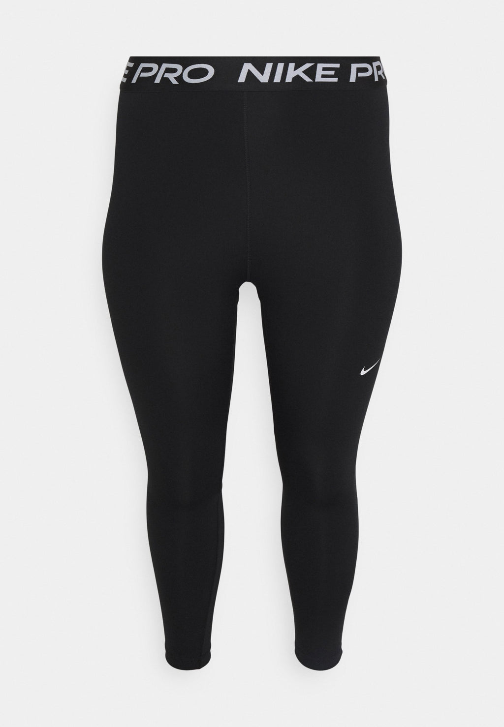 PLUS - Leggings - black/white