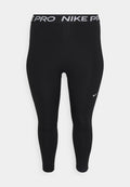 PLUS - Leggings - black/white