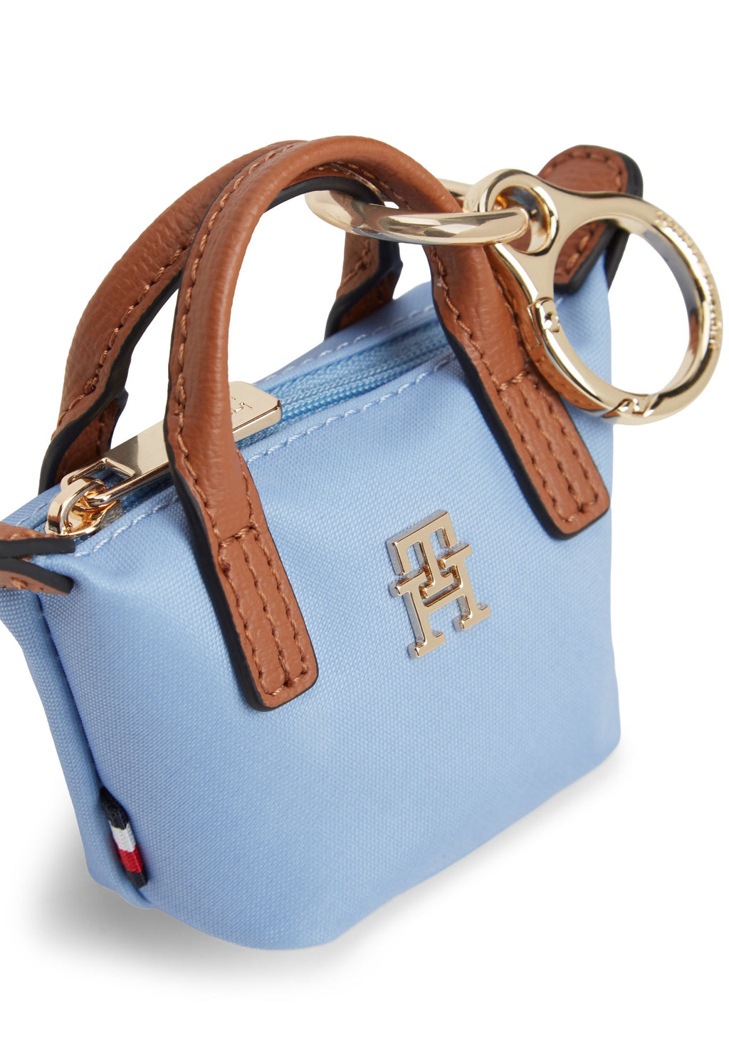 TOTE BAG KEYRING POUCH CHARM - Keyring - light blue