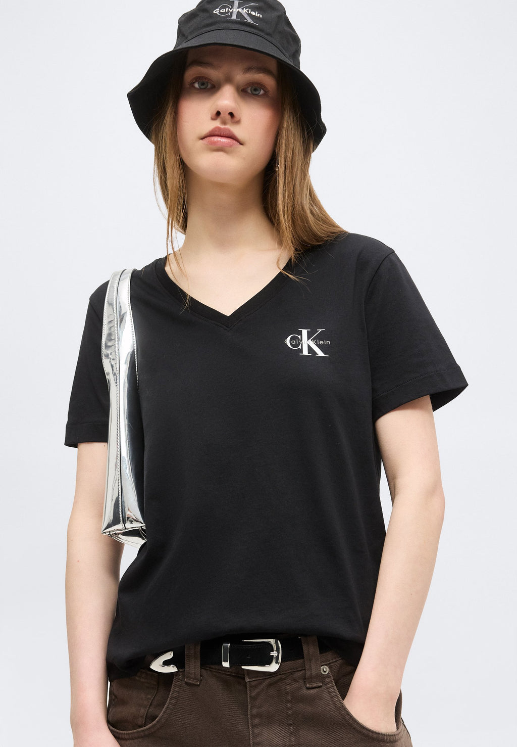 MONOLOGO TEE 3 PACK - Basic T-shirt - black