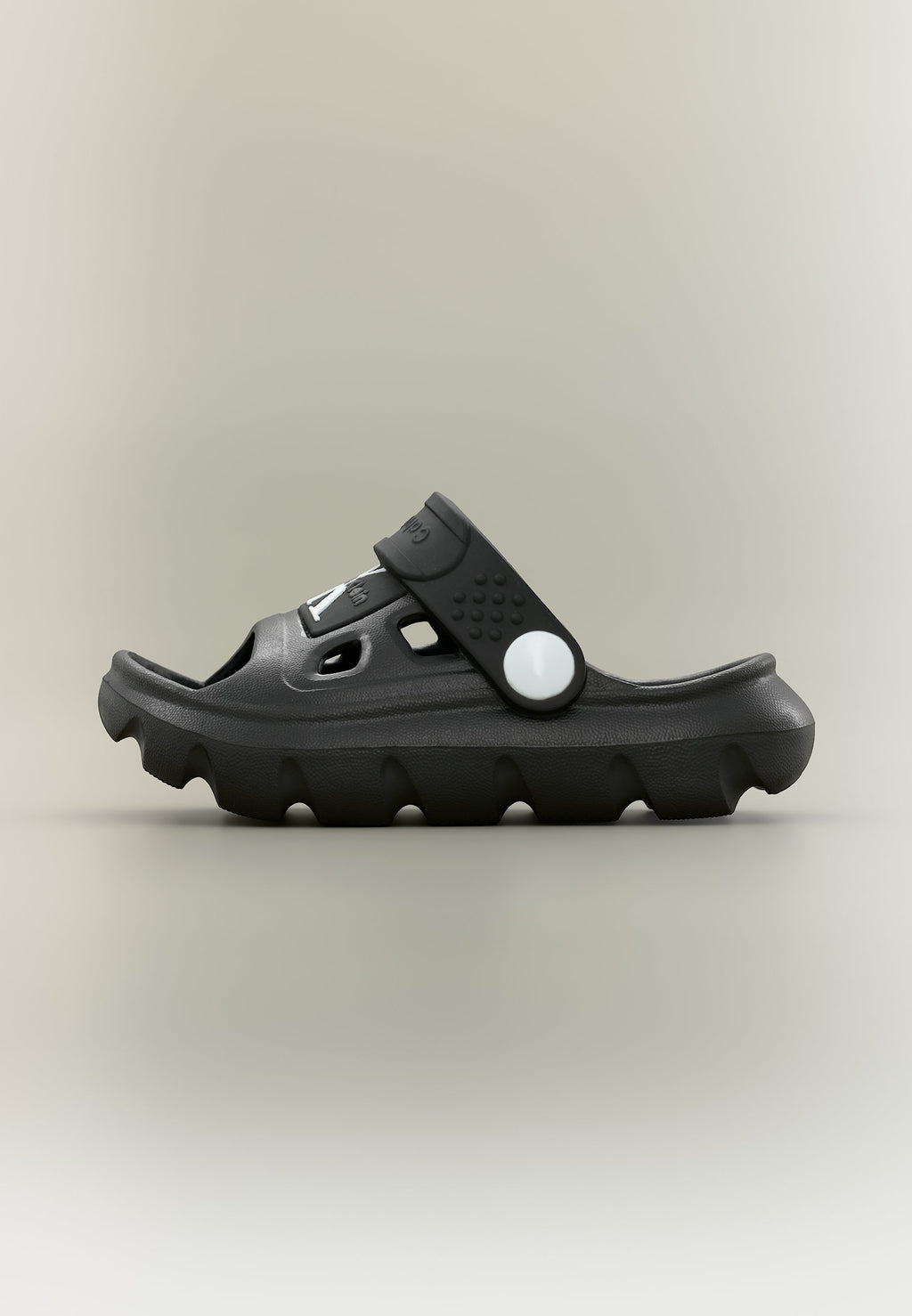 BASQUIAT UNISEX - Slippers - black