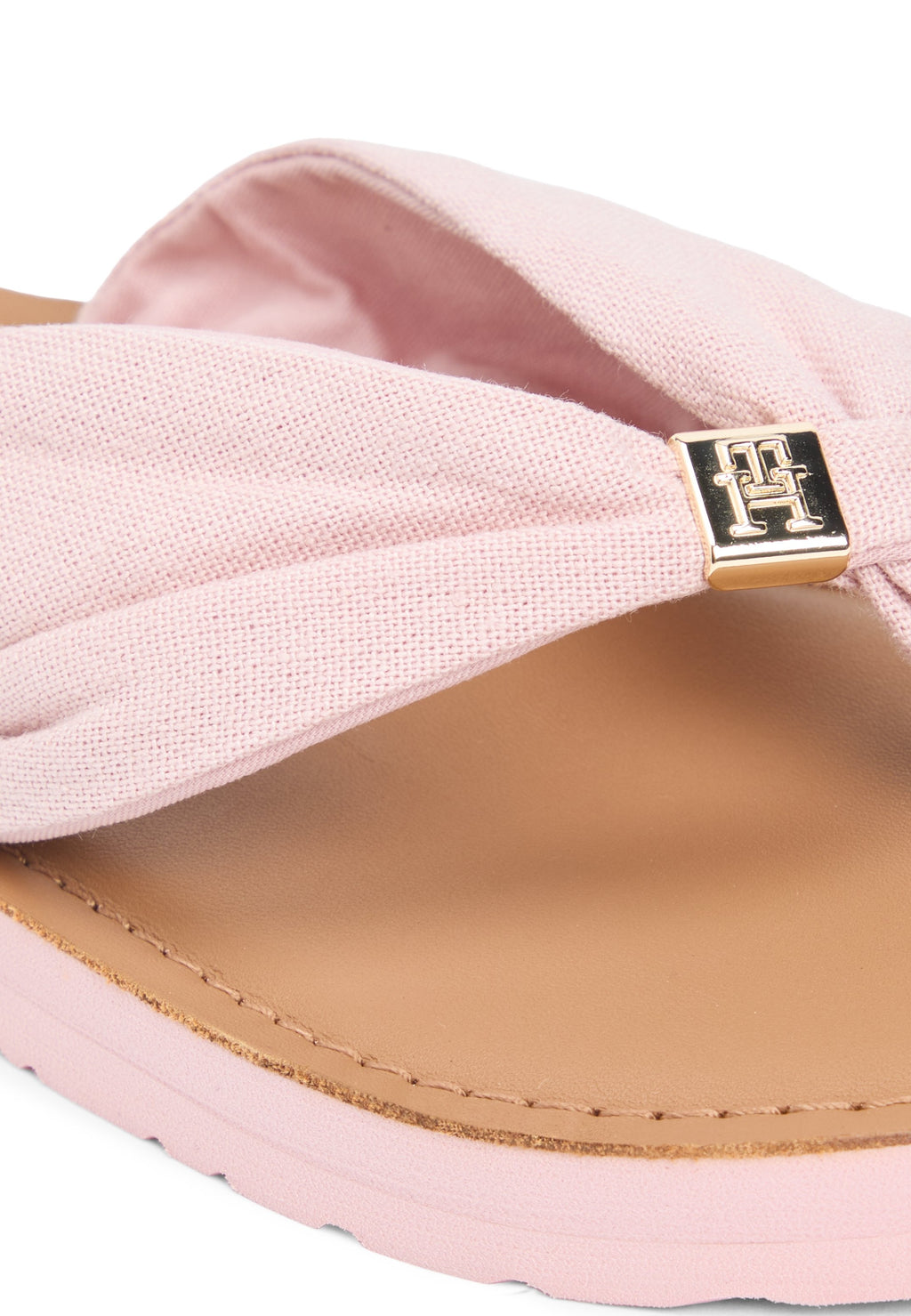 SUMMER - T-bar sandals - foggy pink