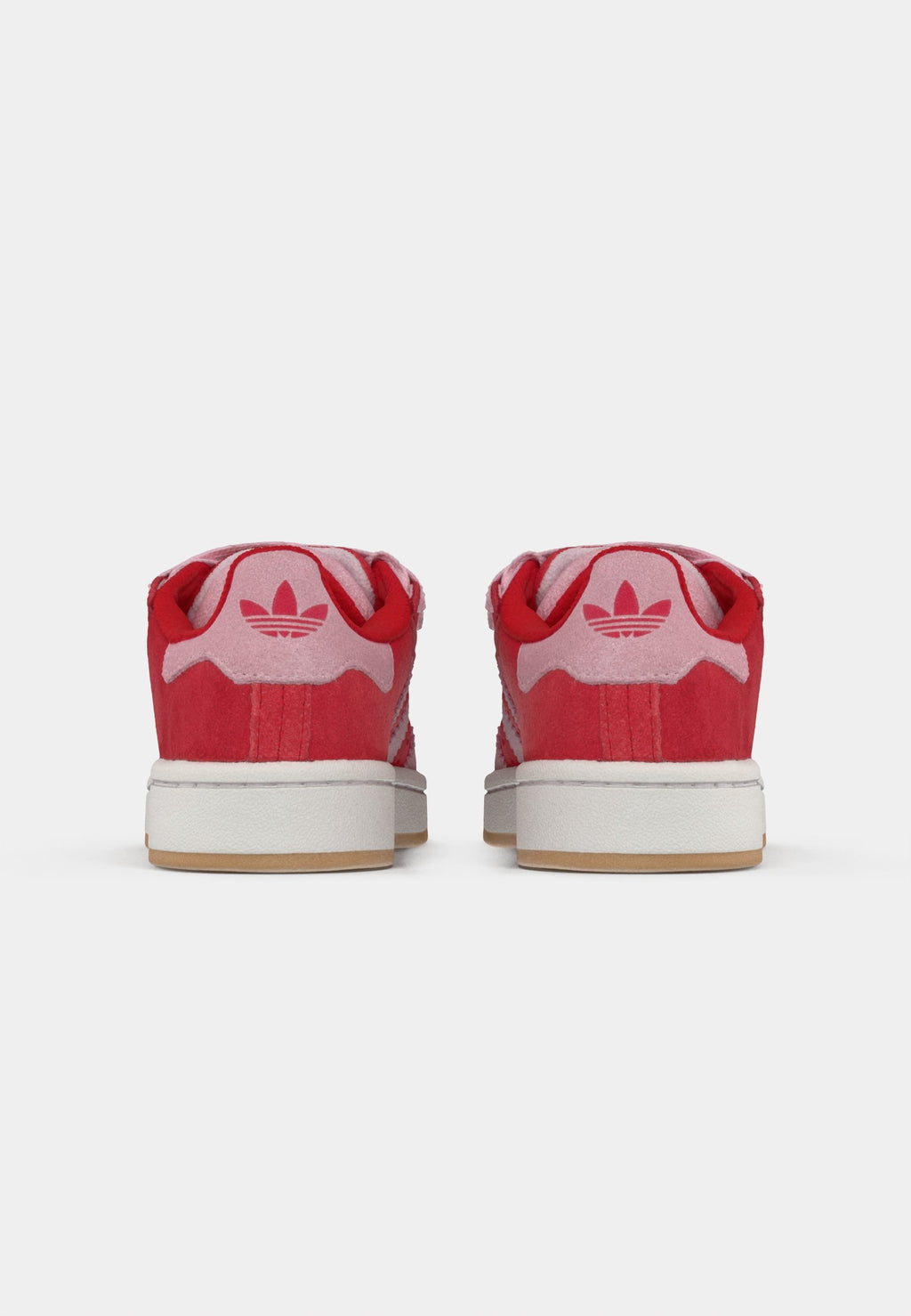 CAMPUS 00S DOUBLE W - Trainers - better scarlet/clear pink/footwear white