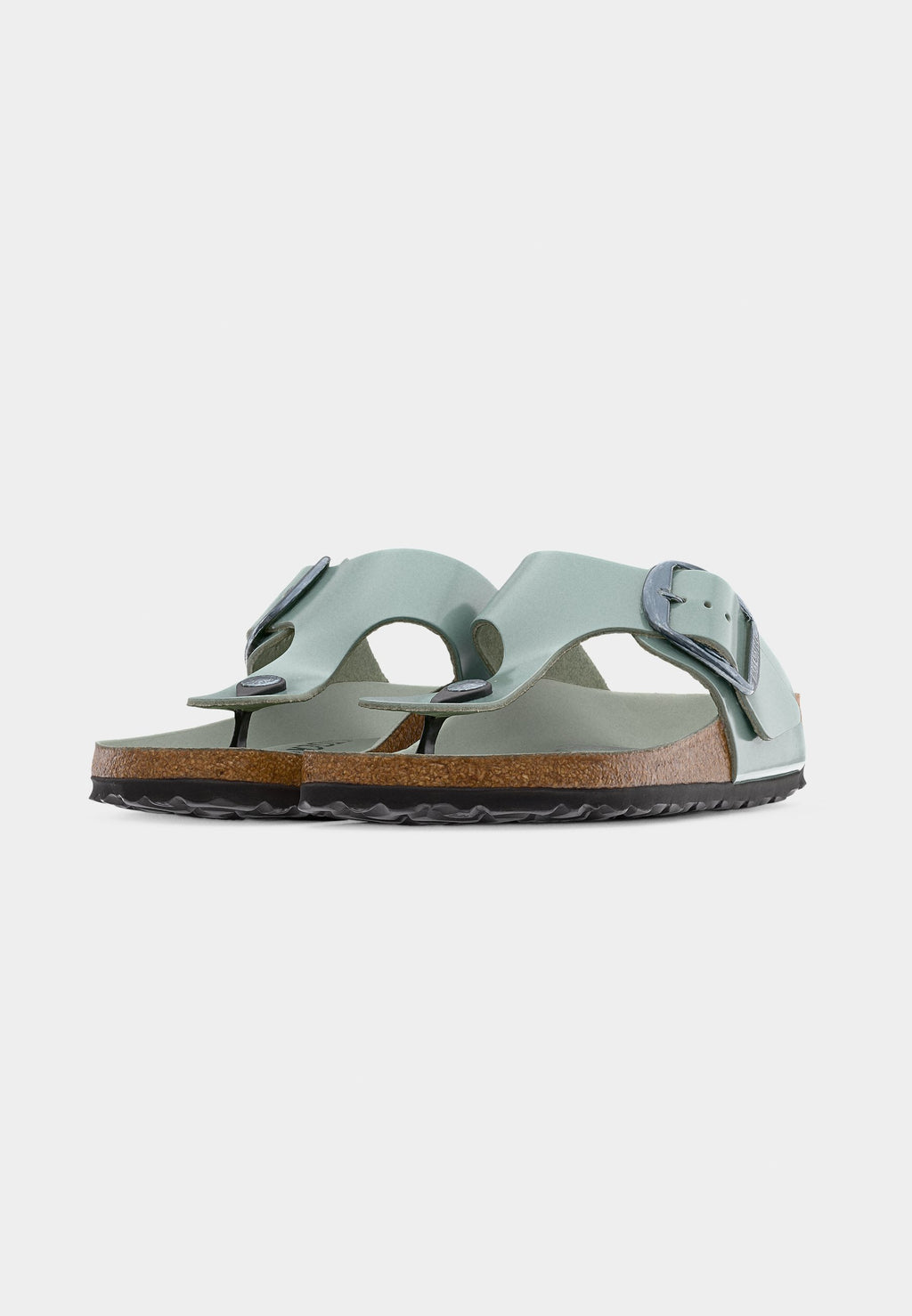 GIZEH BB LENA HS PURE SAGE HEXS NARROW - T-bar sandals - pure sage