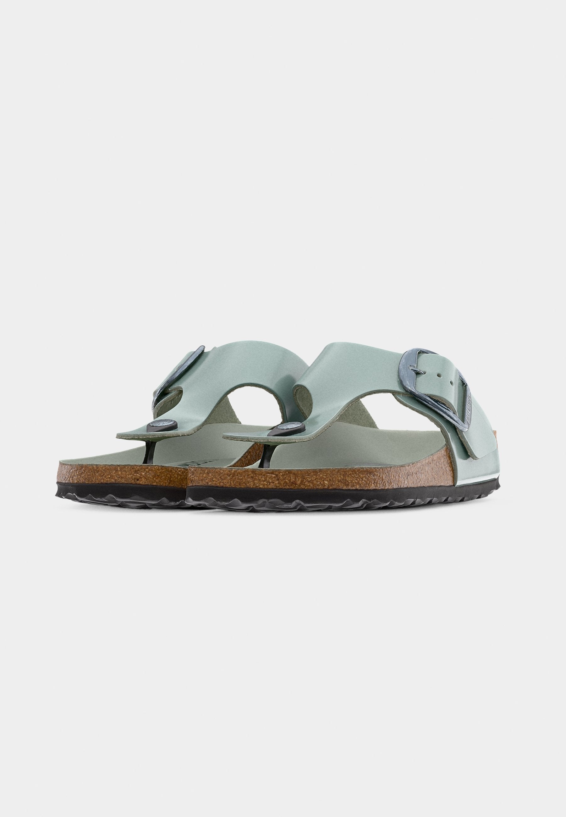 GIZEH BB LENA HS PURE SAGE HEXS NARROW - T-bar sandals - pure sage