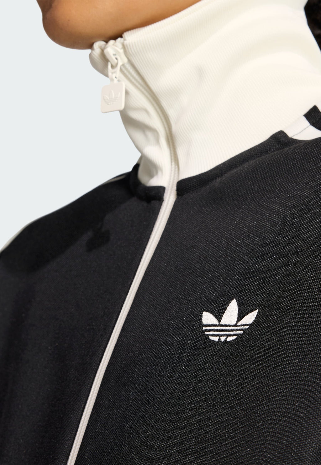 CLASSIC TT - Zip-up sweatshirt - black   white