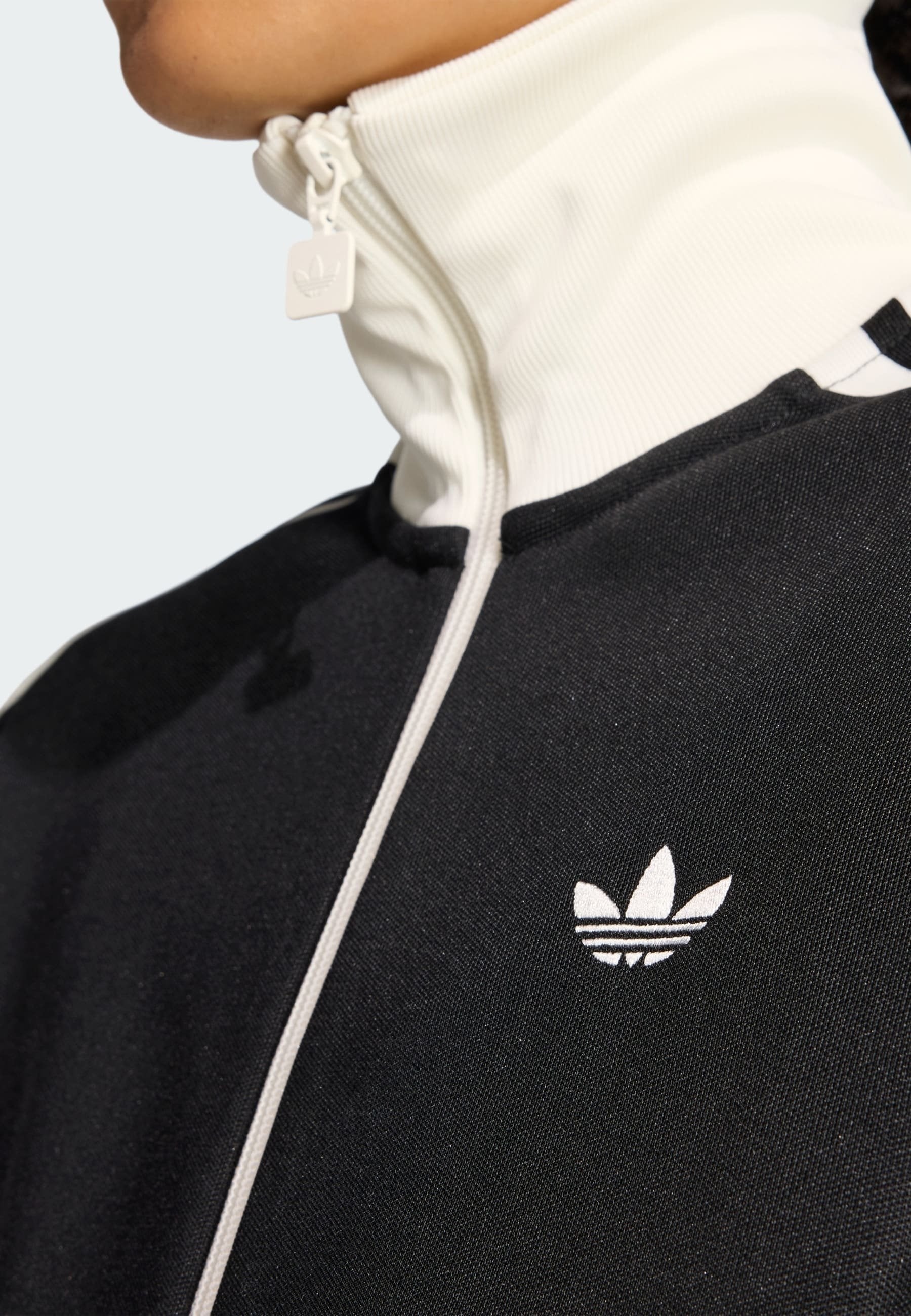 CLASSIC TT - Zip-up sweatshirt - black   white