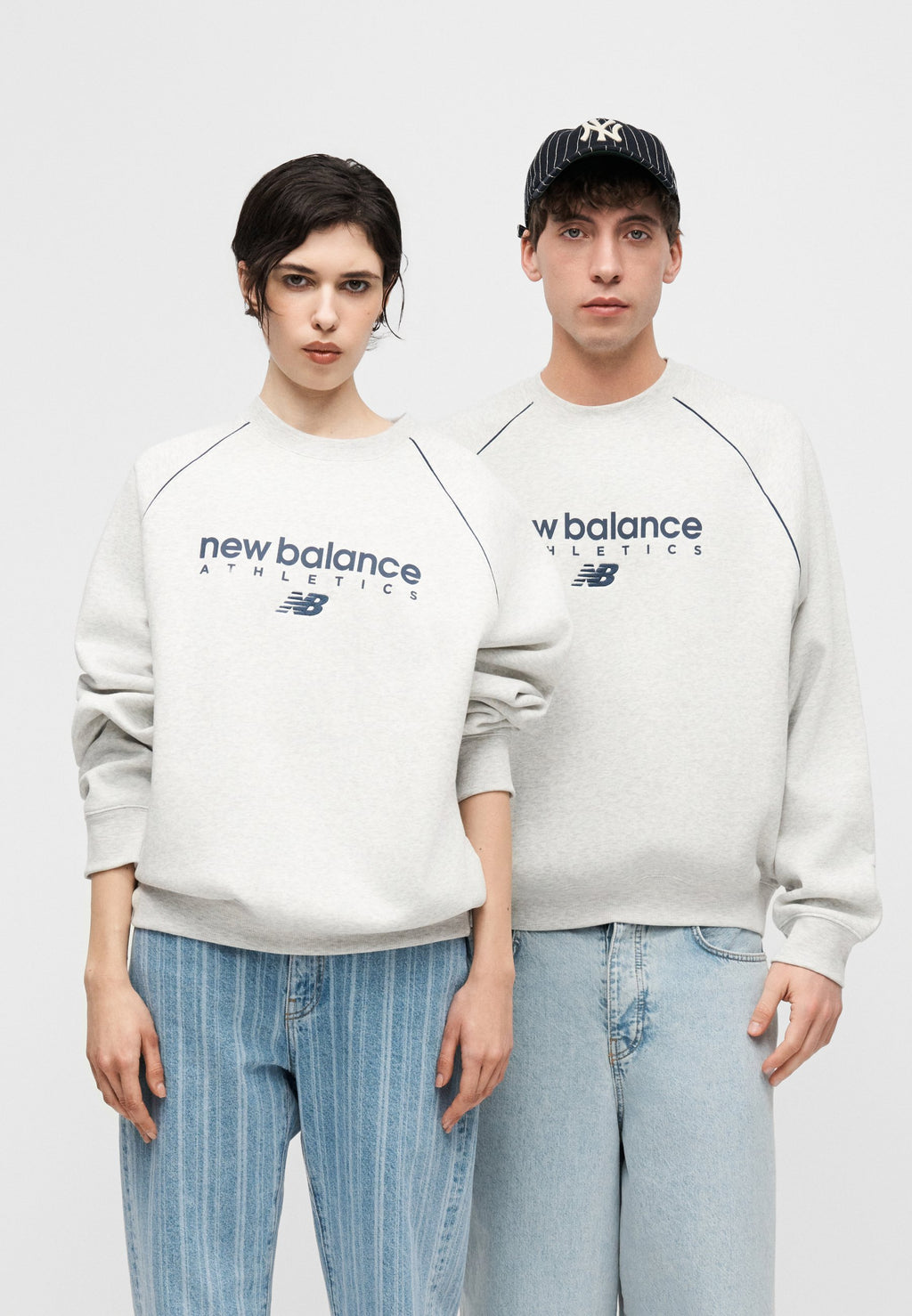 GRAPHIC CREW UNISEX - Sweatshirt - ash heather