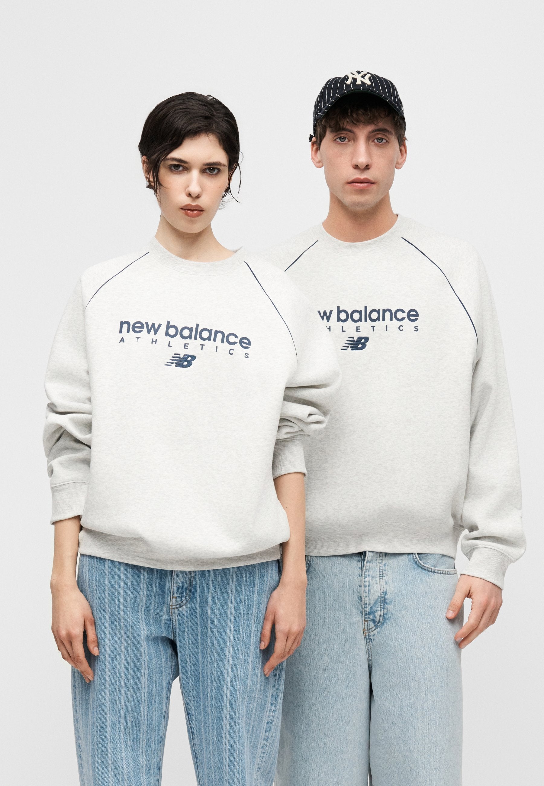 GRAPHIC CREW UNISEX - Sweatshirt - ash heather