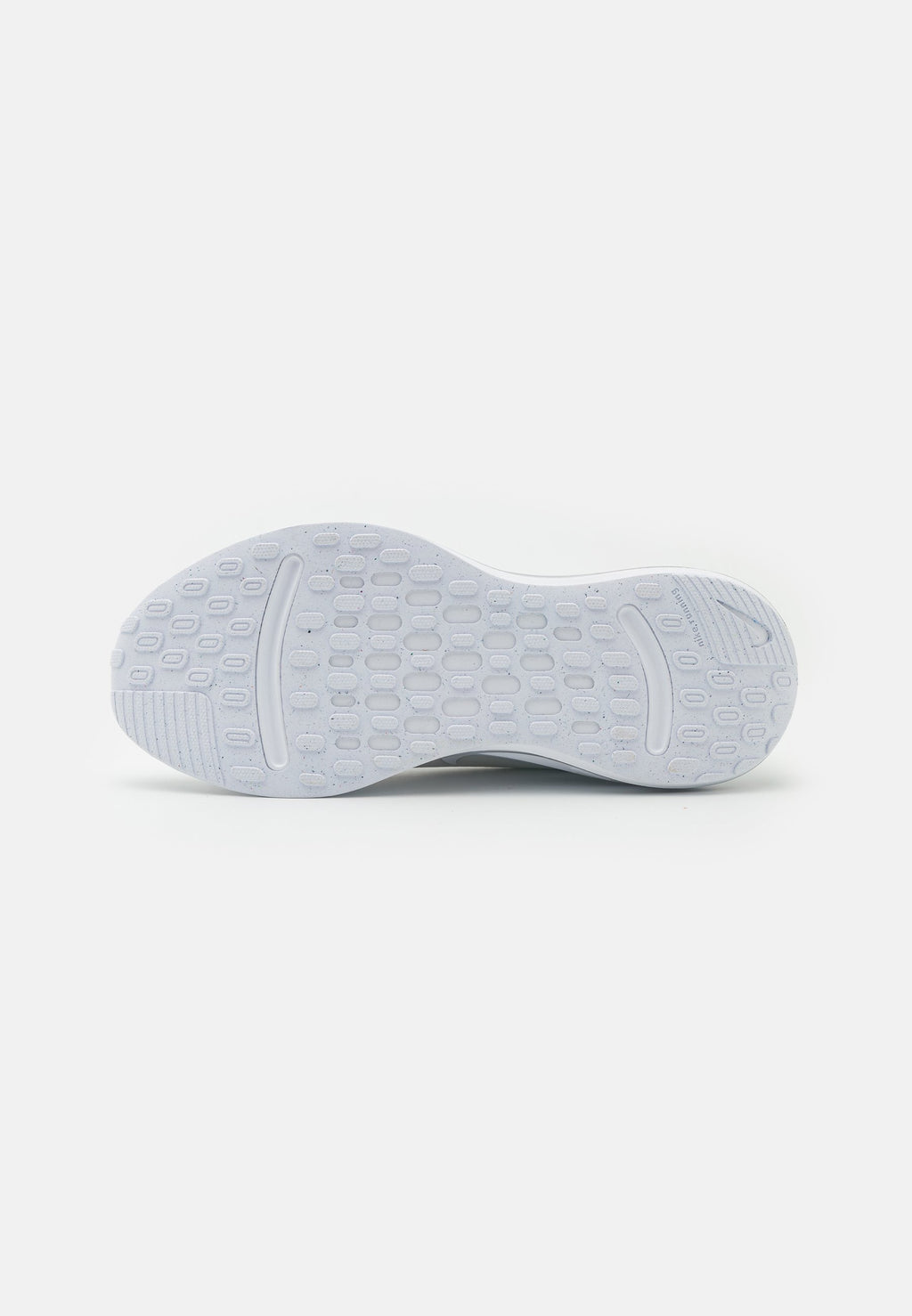 JOURNEY RUN - Road running shoes - white/pure platinum/metallic silver