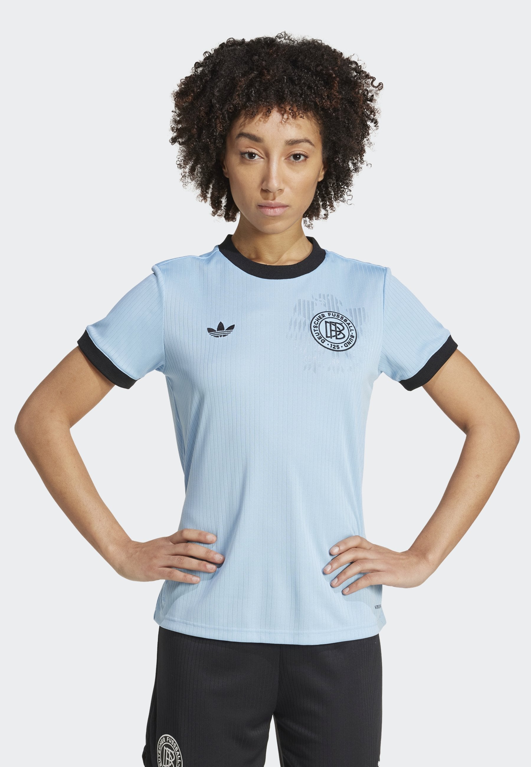 DEUTSCHLAND DFB 125 ANNIVERSARY - National team wear - clear blue   black