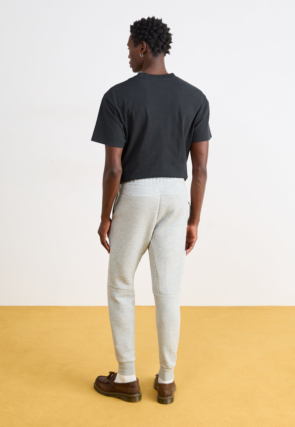 Tracksuit bottoms - dark grey heather/black