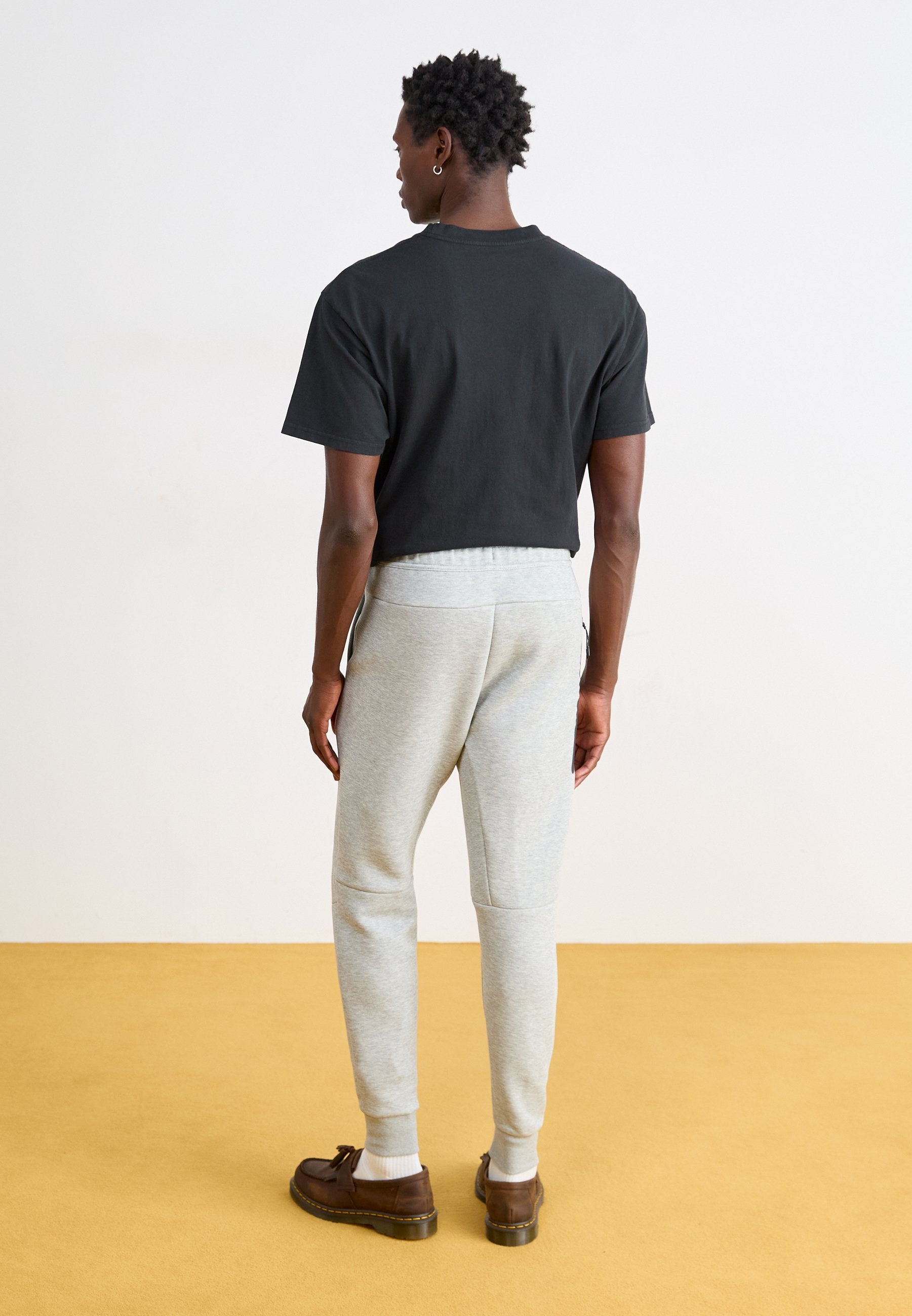 Tracksuit bottoms - dark grey heather/black
