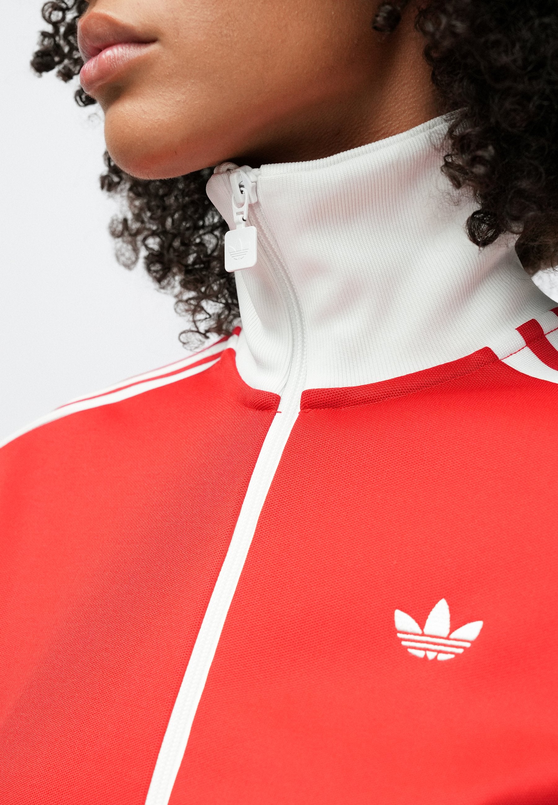 CLASSIC TT - Zip-up sweatshirt - better scarlet/white