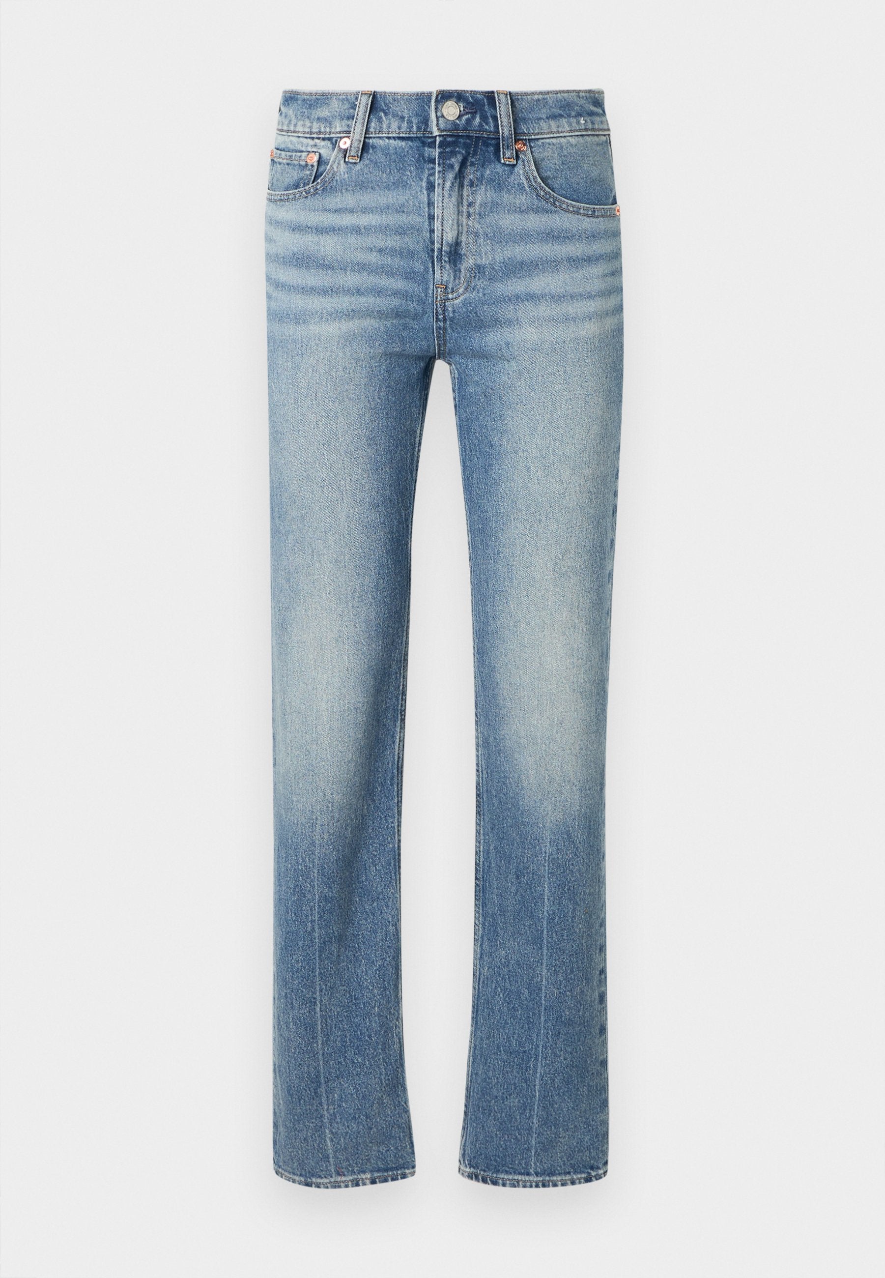MULHOLLAND - Straight leg jeans - medium indigo