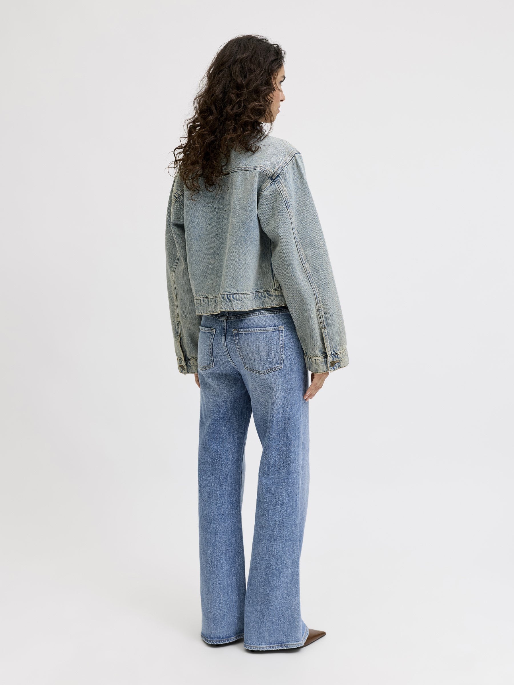 JXROME FLARED - Jean bootcut - denim bleu moyen