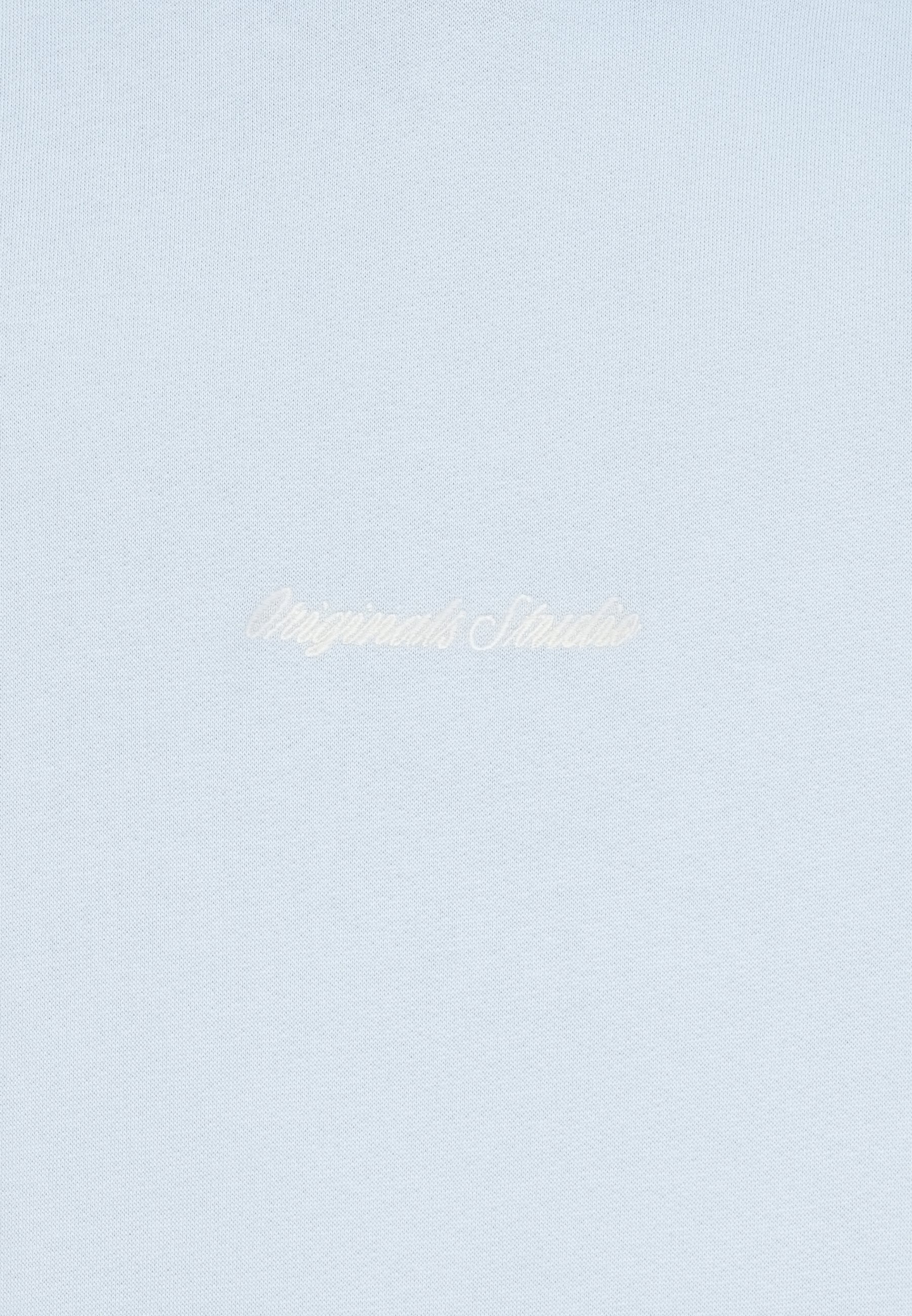 Sweat à capuche - bleu cachemire