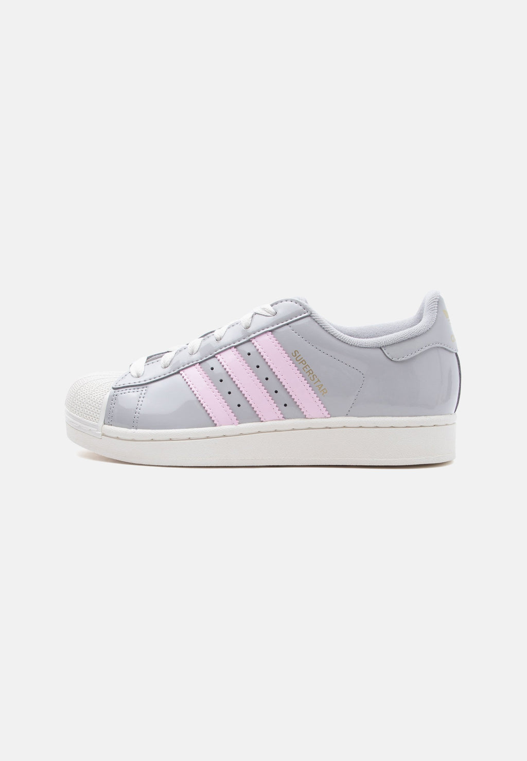 SUPERSTAR II - Baskets - gris deux/rose clair/blanc cassé