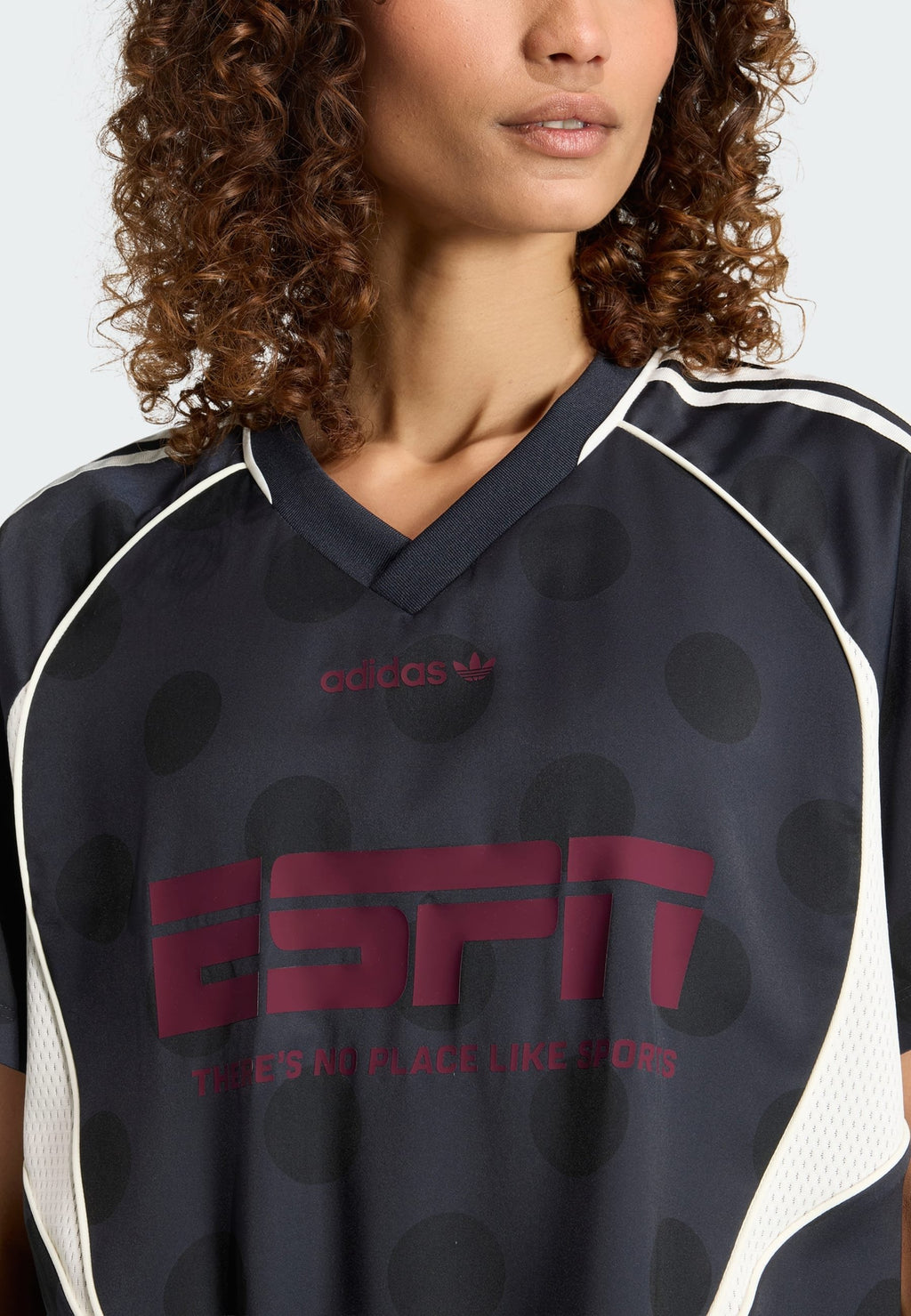 POLKA DOT - Print T-shirt - night grey