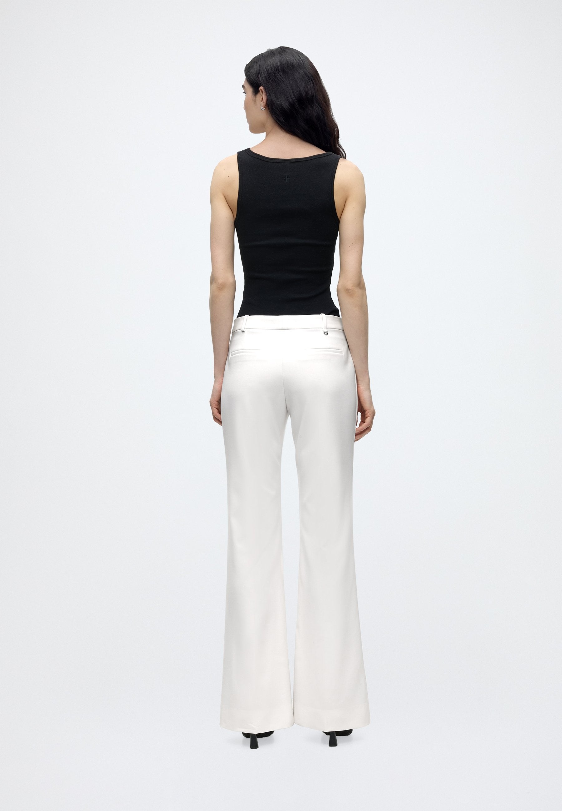 HILOTINNA - Trousers - open white
