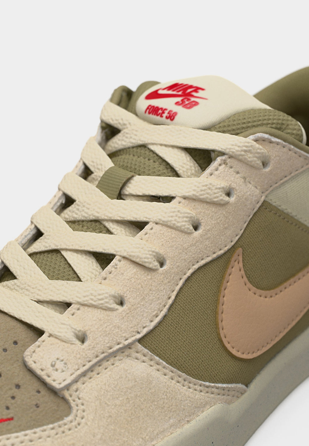 FORCE 58 UNISEX - Baskets - coconut milk/neutral olive