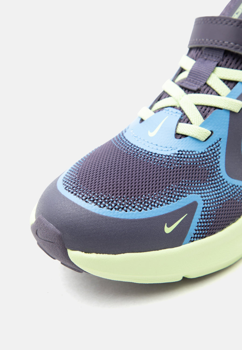 COSMIC RUNNER UNISEX - Road running shoes - dark raisin/light liquid lime/university blue/white