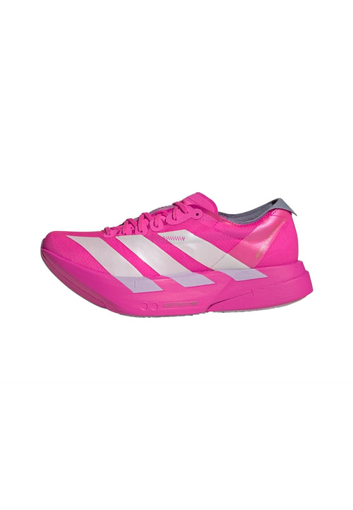 ADIZERO ADIOS PRO 4 - Chaussures de running sur route - shock pink metalic aurora plum