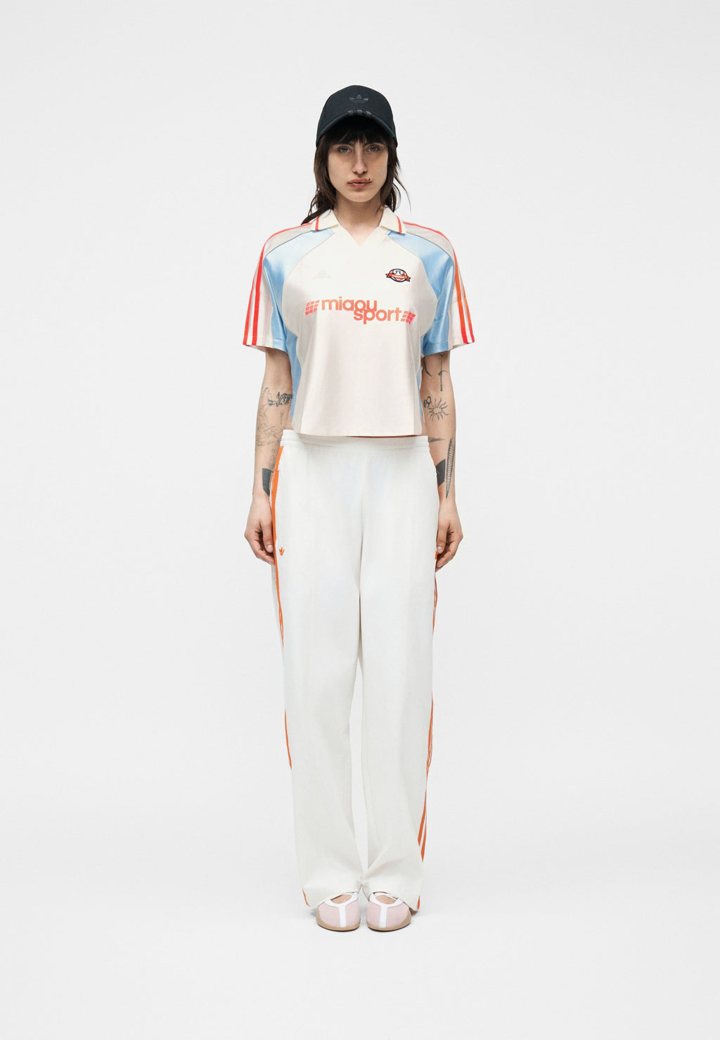 MIAOU - Print T-shirt - chalk white